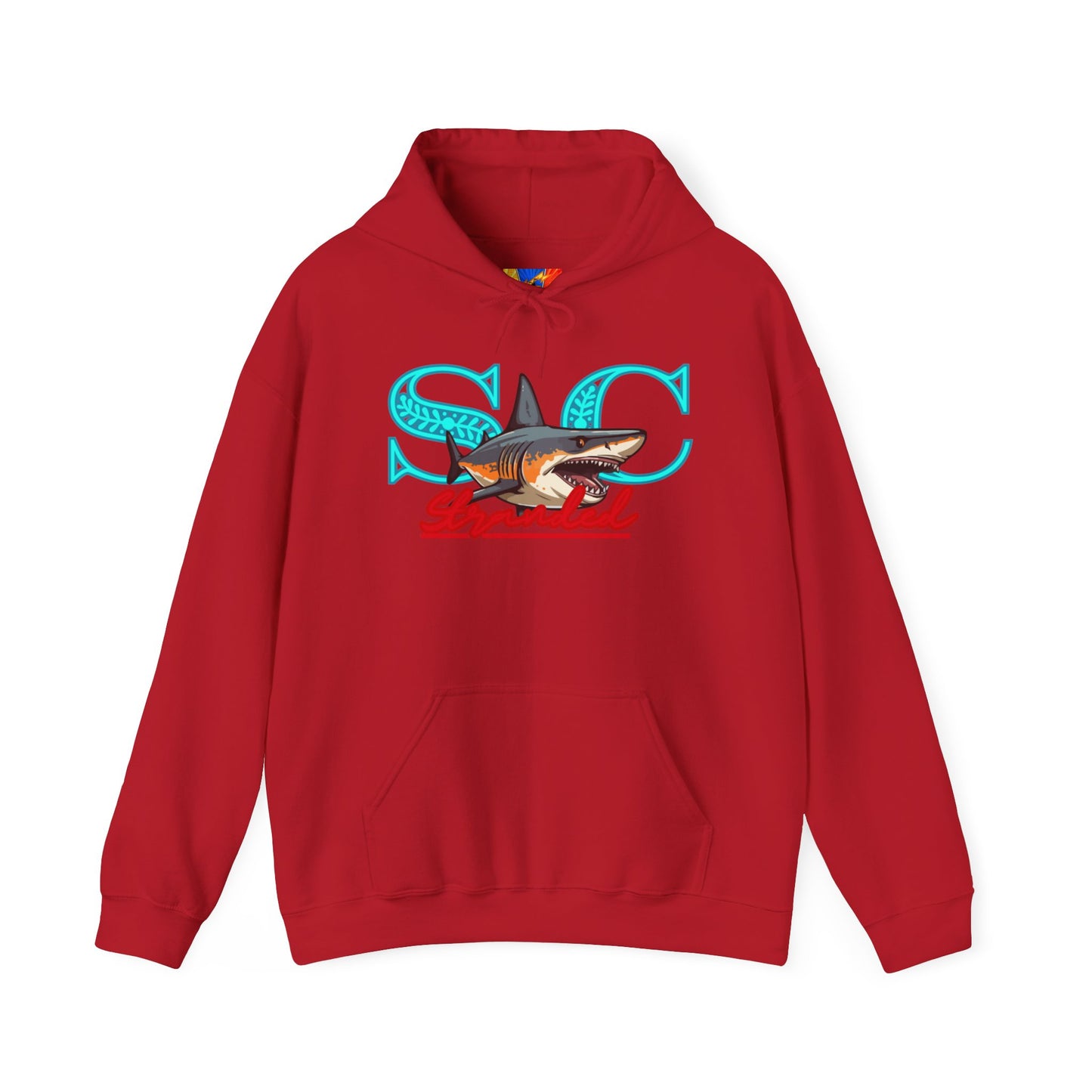 Hooded sweat shirt (stone cradle) stranded line