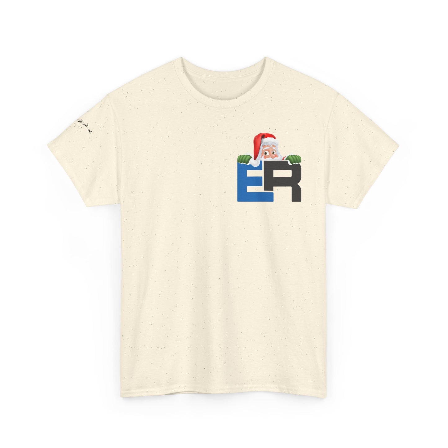 Emergency Room Christmas Unisex Tee - Santa Snowflakes Holiday Cheer Shirt, ER Nurse Doctor Gift, Xmas Medical Staff Apparel, Holiday Season