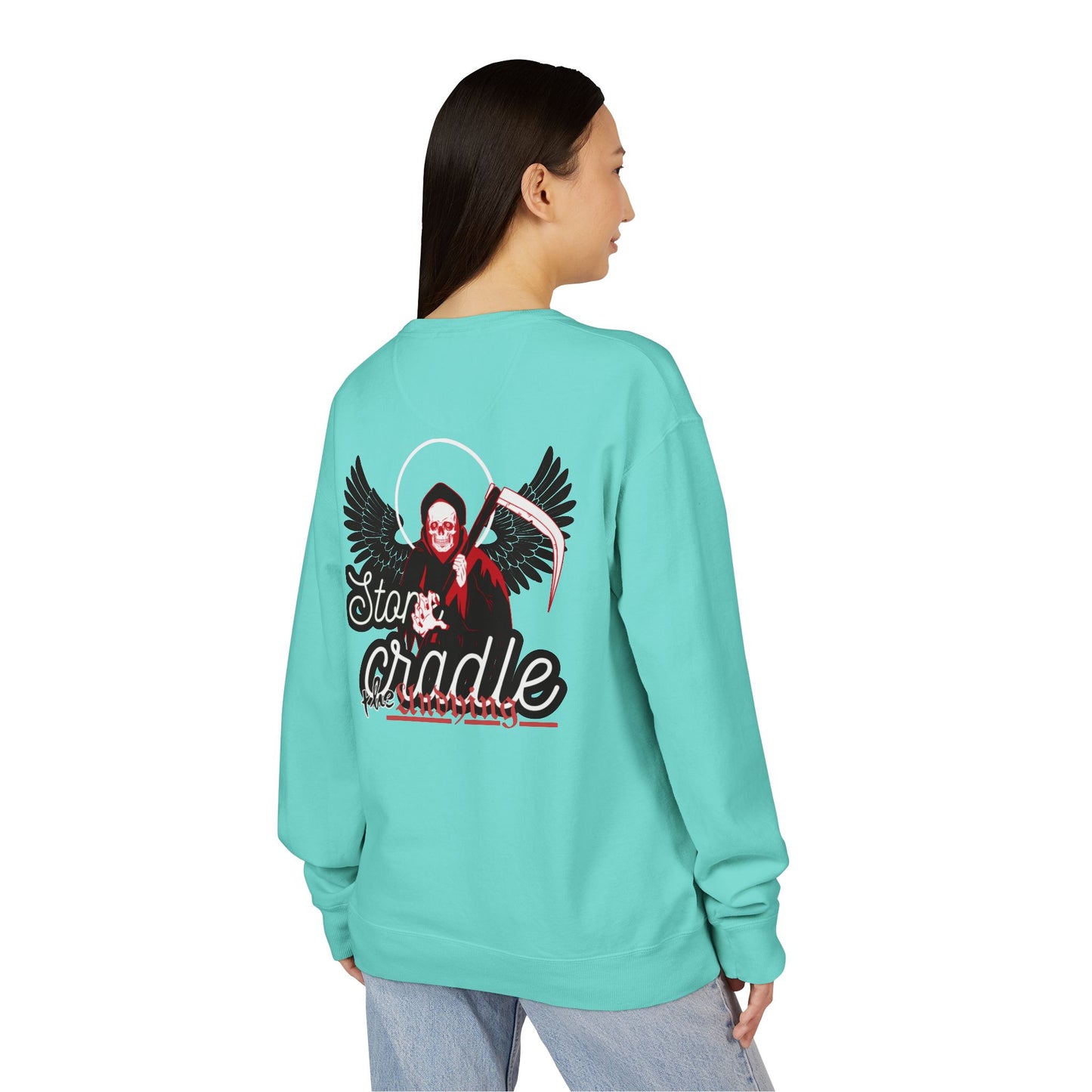 Crewneck Sweatshirt stone cradle (the undying) collection