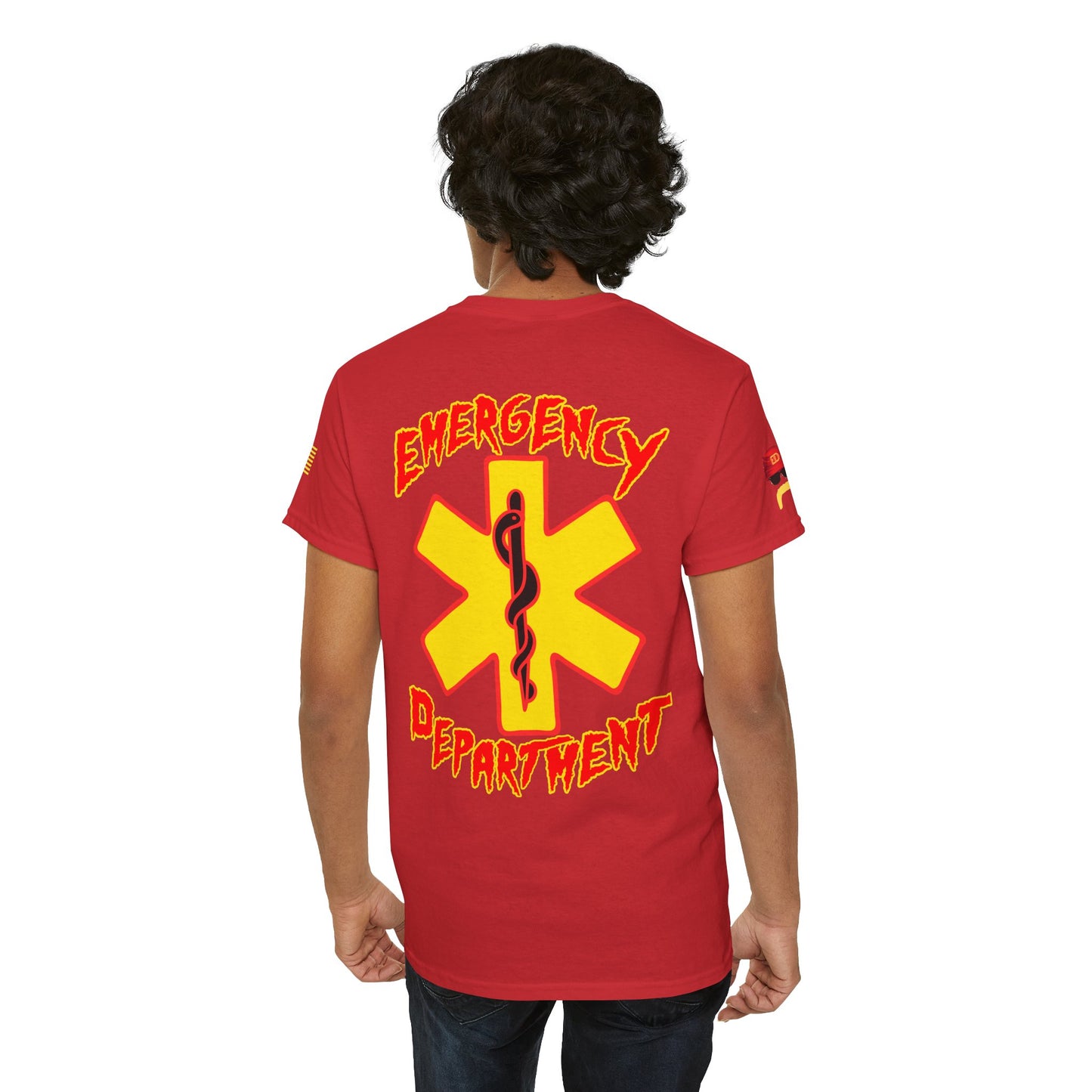 ER Mania Runnin Wild wrestling legend homage Unisex Heavy Cotton Tee