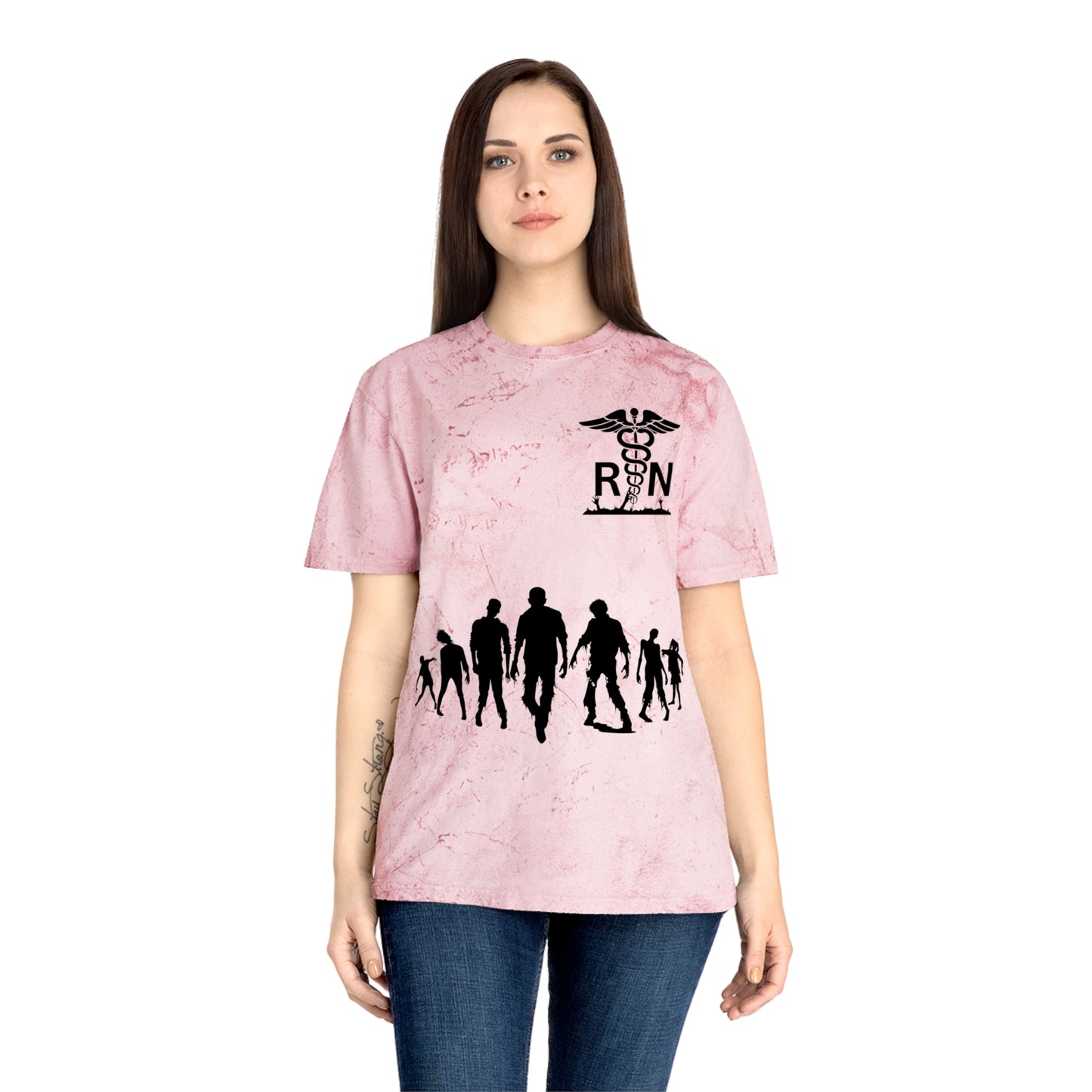 Night of the undead full blood moon zombie horde RN comfort colors Unisex Color Blast T-Shirt