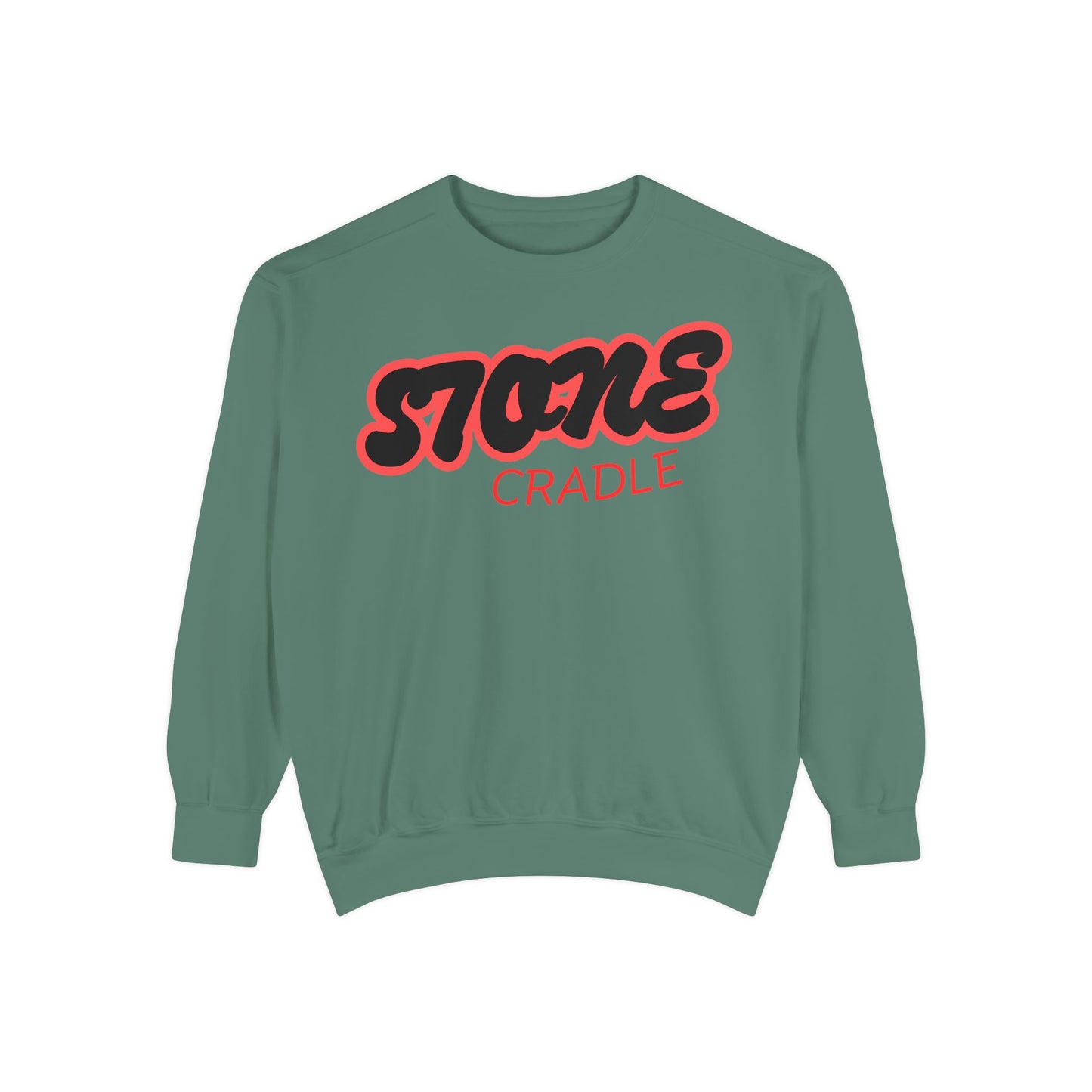Unisex Garment-Dyed stone cradle sweat shirt