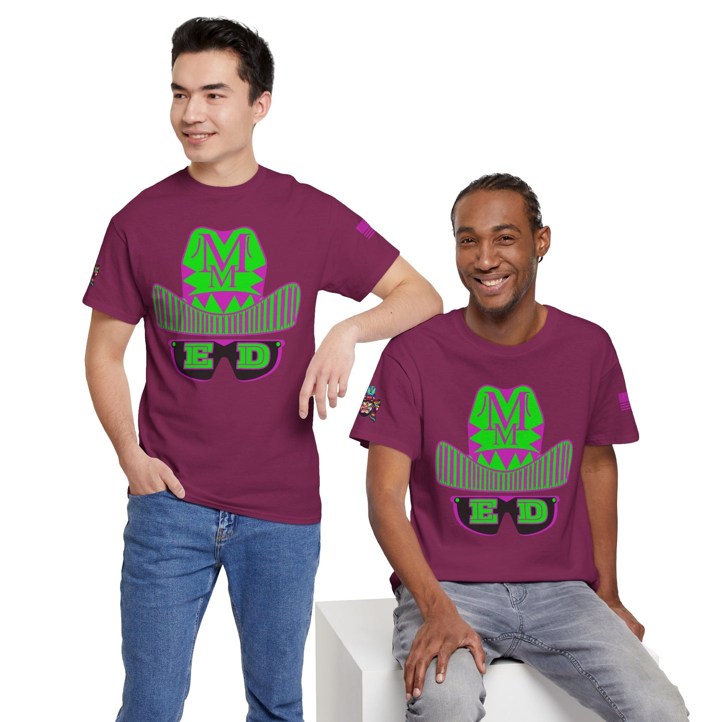 Macho ER wrestling legends tee Unisex Heavy Cotton Tee