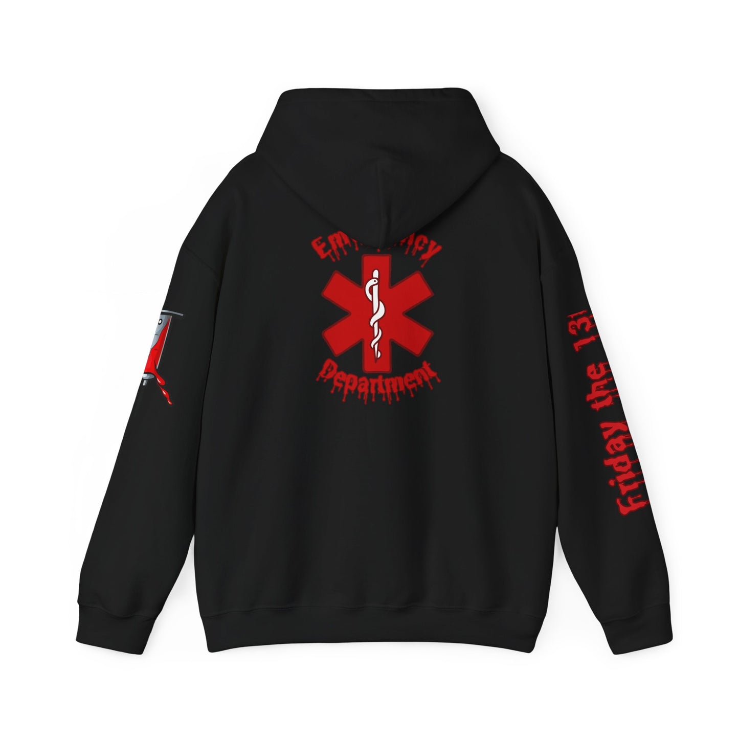 Emergency department RN gift Halloween hoodie Friday the 13th ER RN Hoodie Jason hockey mask