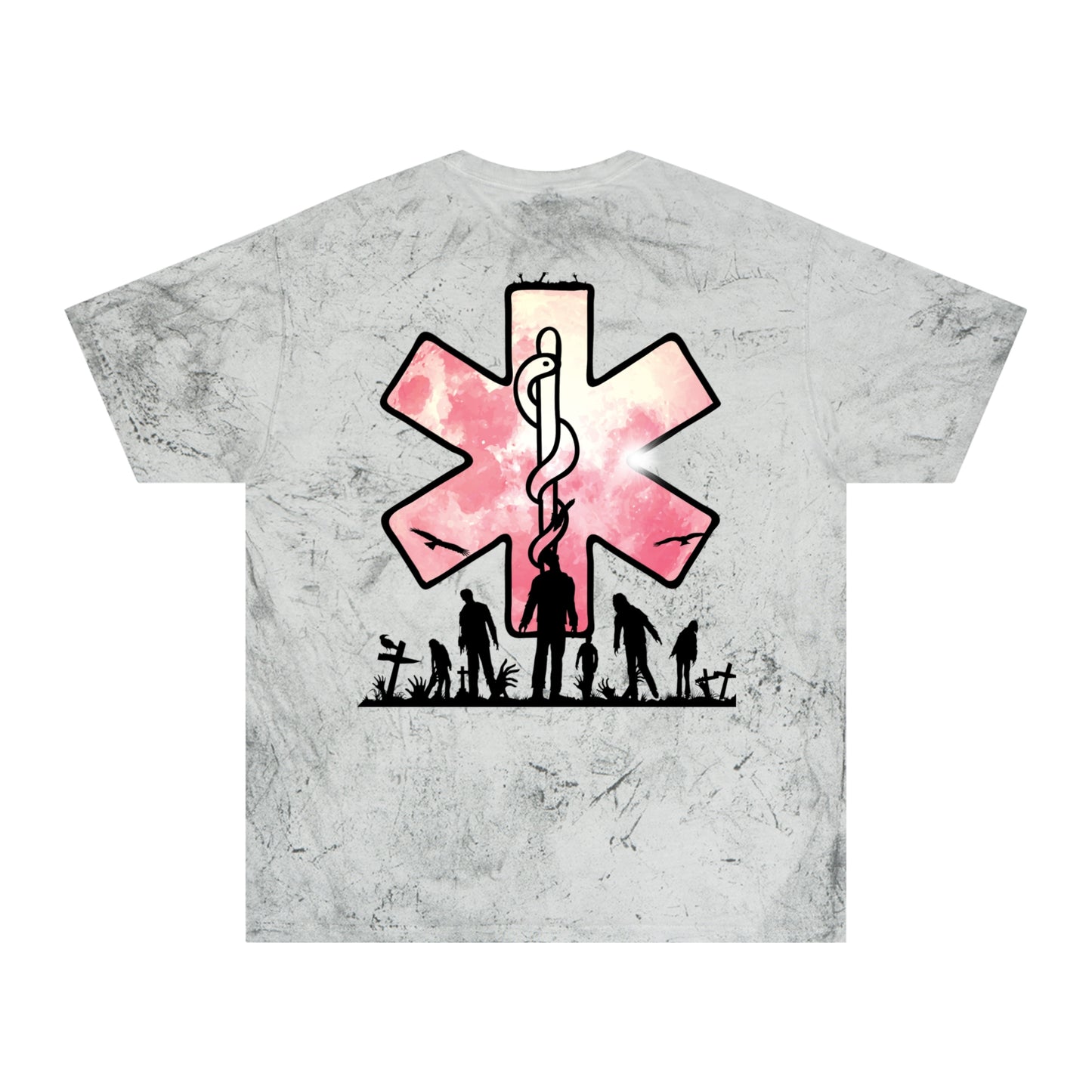 Night of the undead full blood moon zombie horde RN comfort colors Unisex Color Blast T-Shirt