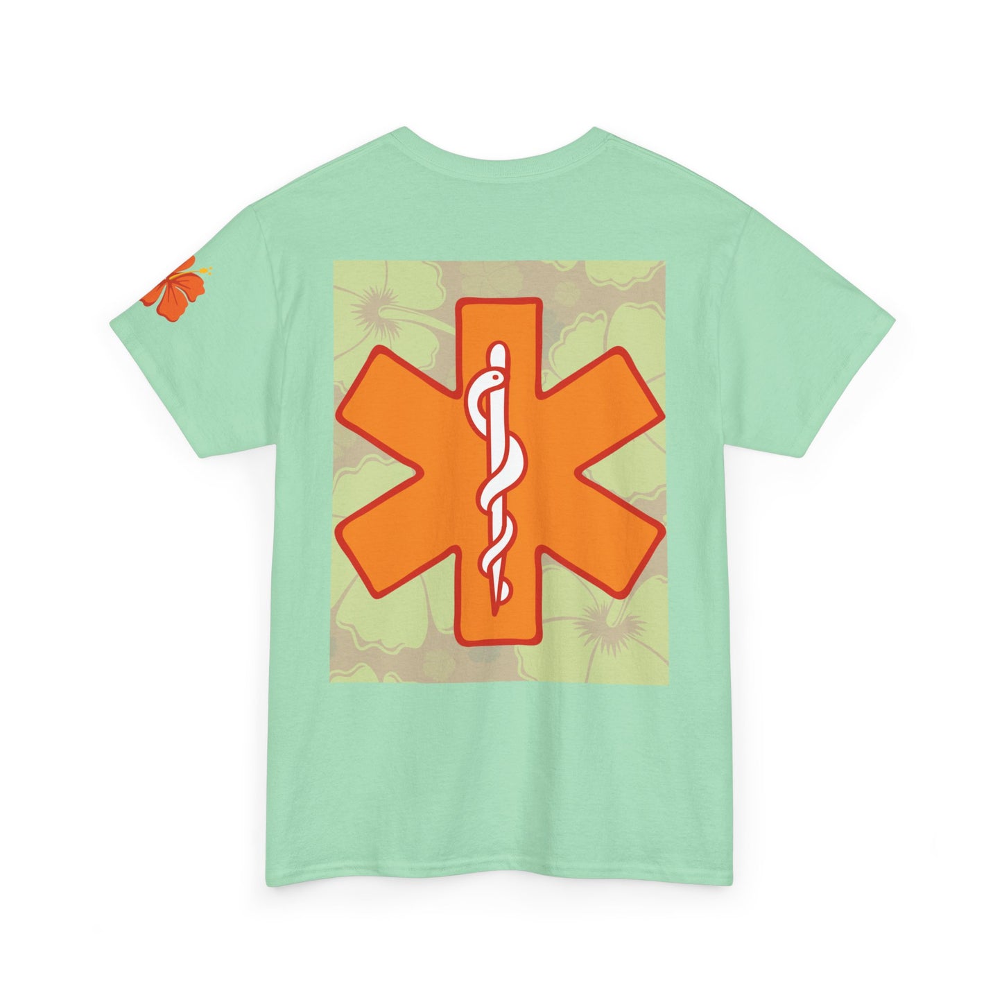Hawaiian healthcare worker t shirt summer gift for healthcare heroes Unisex Heavy Cotton Tee