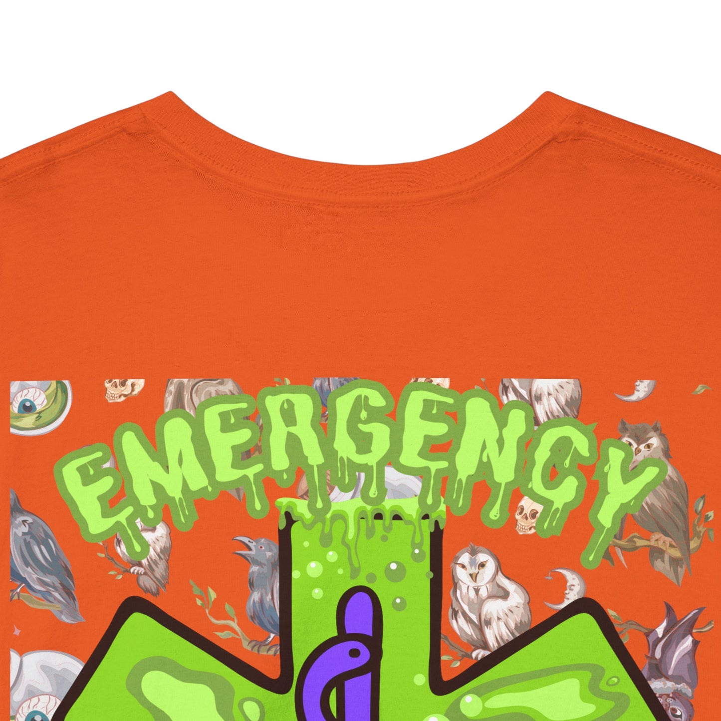 Witches Boiling Cauldron Halloween themed emergency department Unisex Heavy Cotton Tee