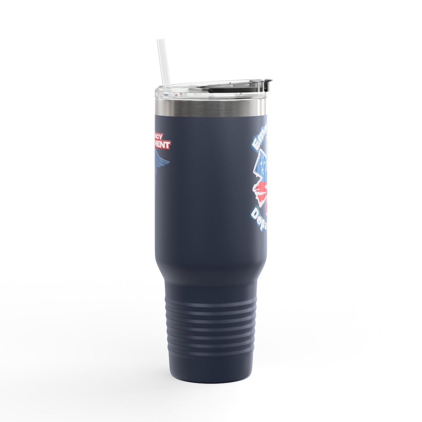 Patriotic Emergency Department Star of Life Insulated Travel Mug, 40oz gift