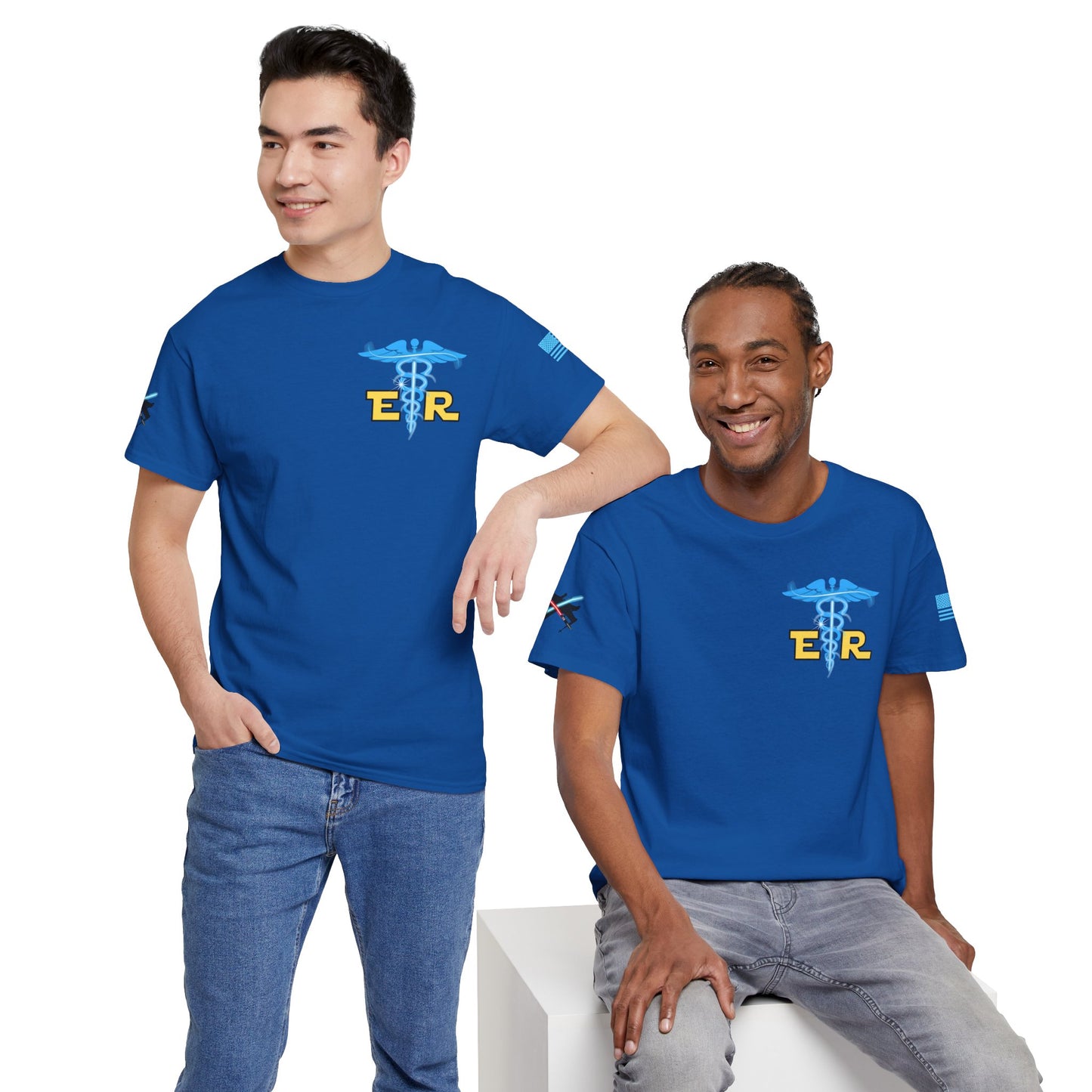 Feel the force galactic Unisex Heavy Cotton Tee