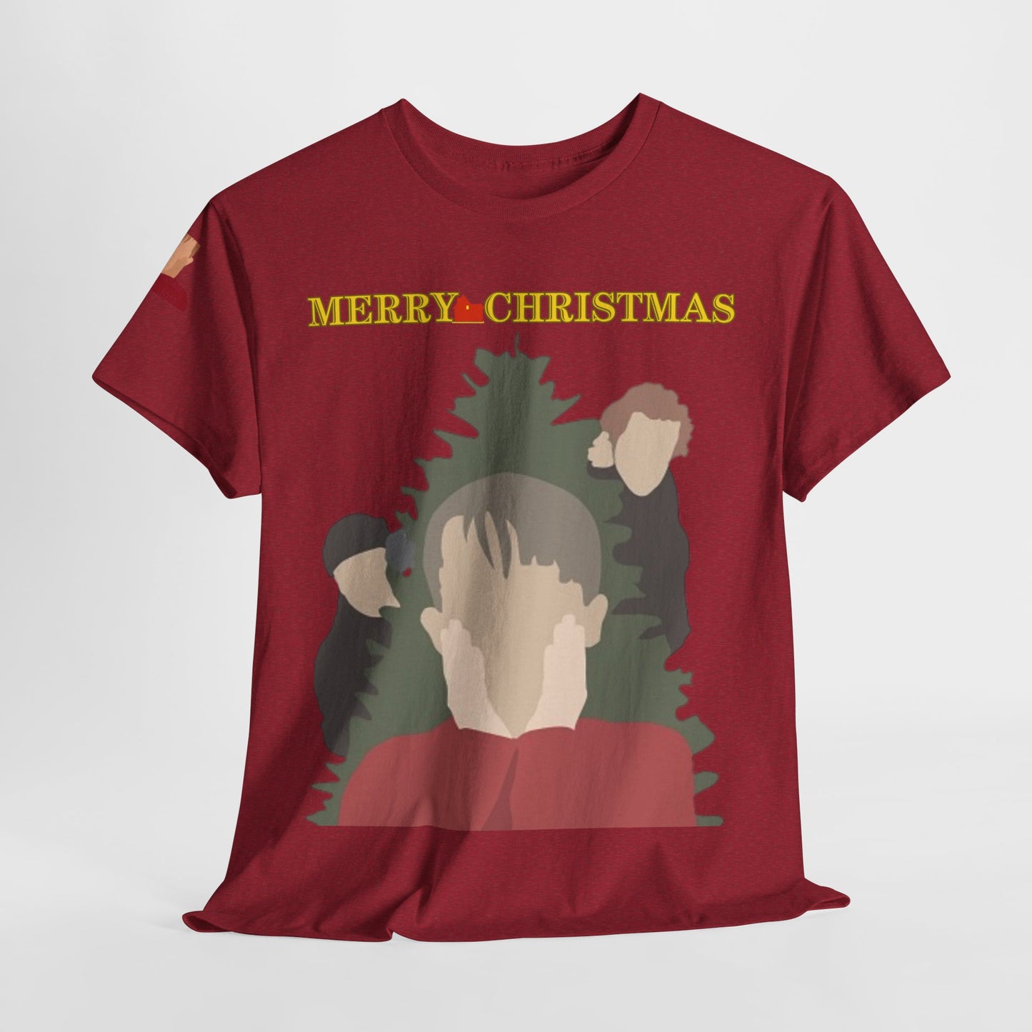 Home alone hospital edition Christmas Unisex Heavy Cotton Tee