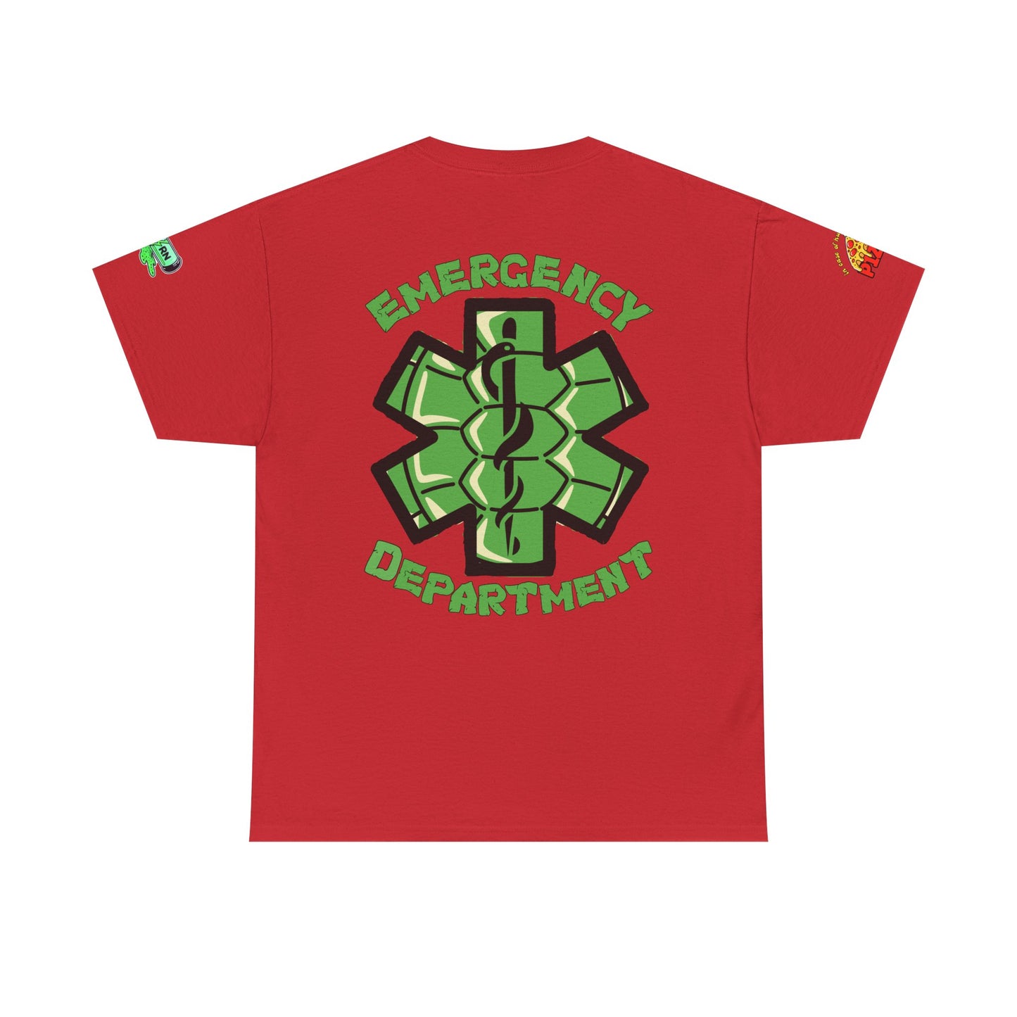 Pizza time, ER RN tee shirt nostalgic turtle power