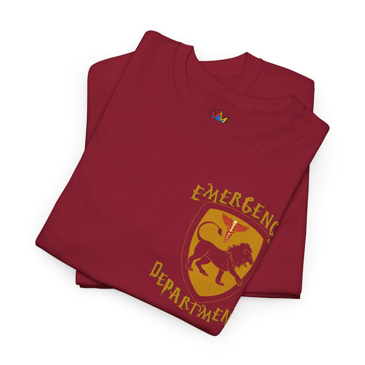Gryffin Grit – Emergency Department Warrior Tee Emergency Department Crew Tee potter loving healthcare emergency department Unisex Heavy Cotton Tee