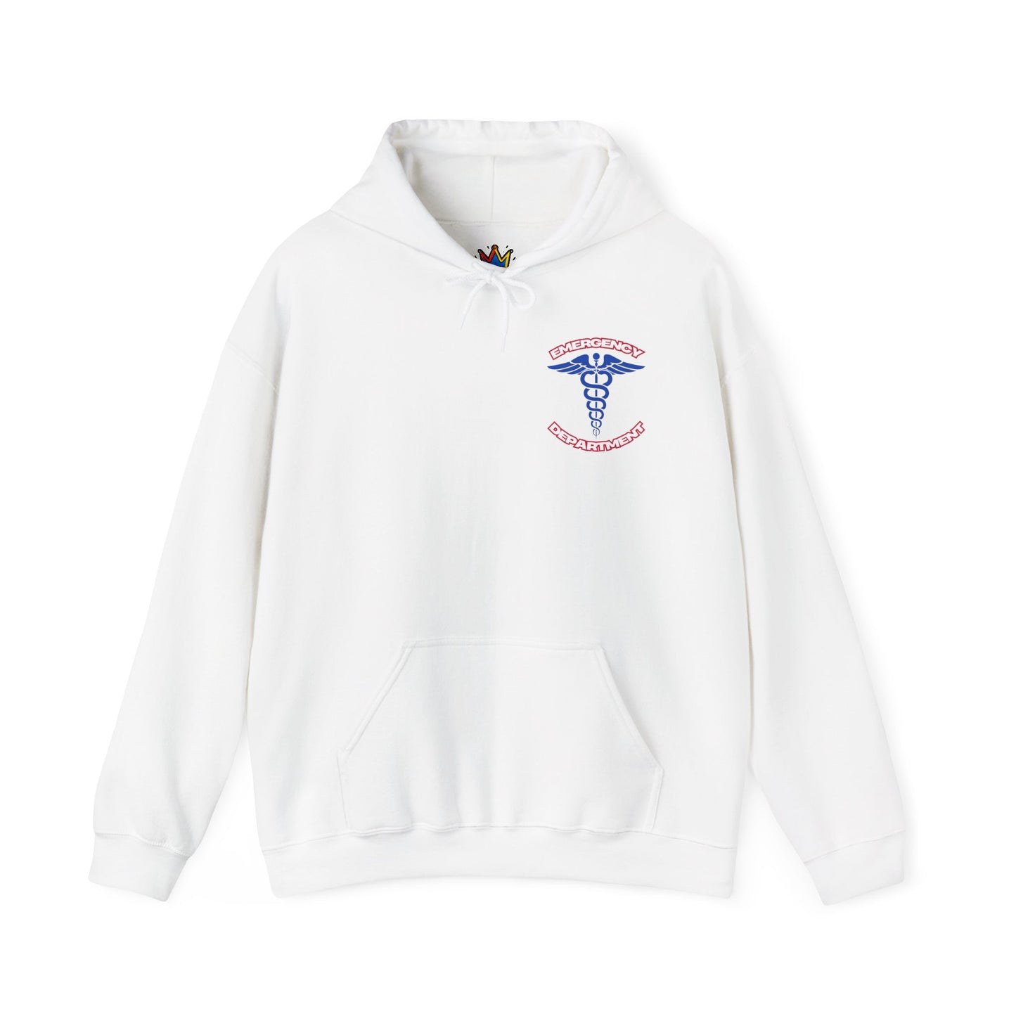 Holiday snowflake emergency department Unisex Heavy Blend™ Hooded Sweatshirt