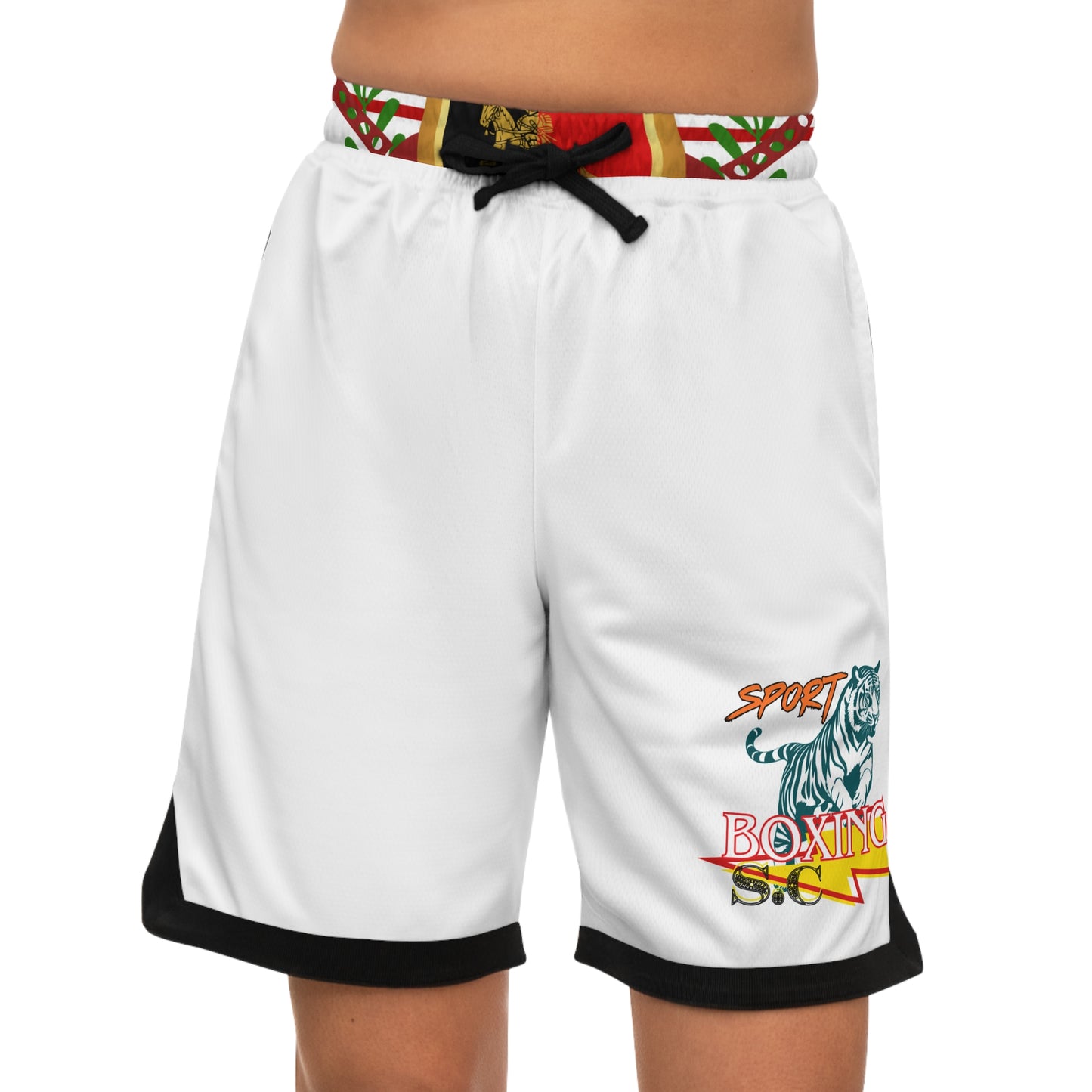 Basketball Rib Shorts (AOP)