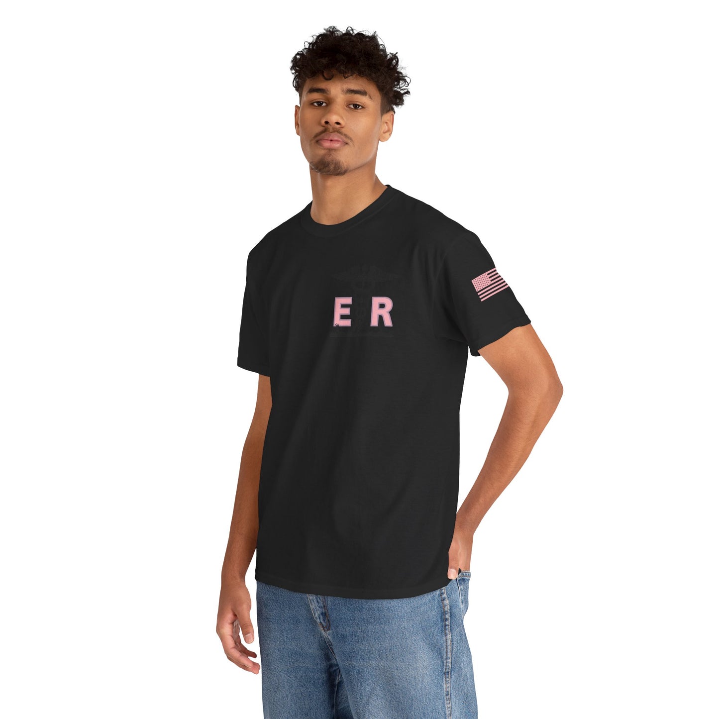 ER Halloween strawberry moon Night of the Living Dead t shirt Unisex Heavy Cotton Tee
