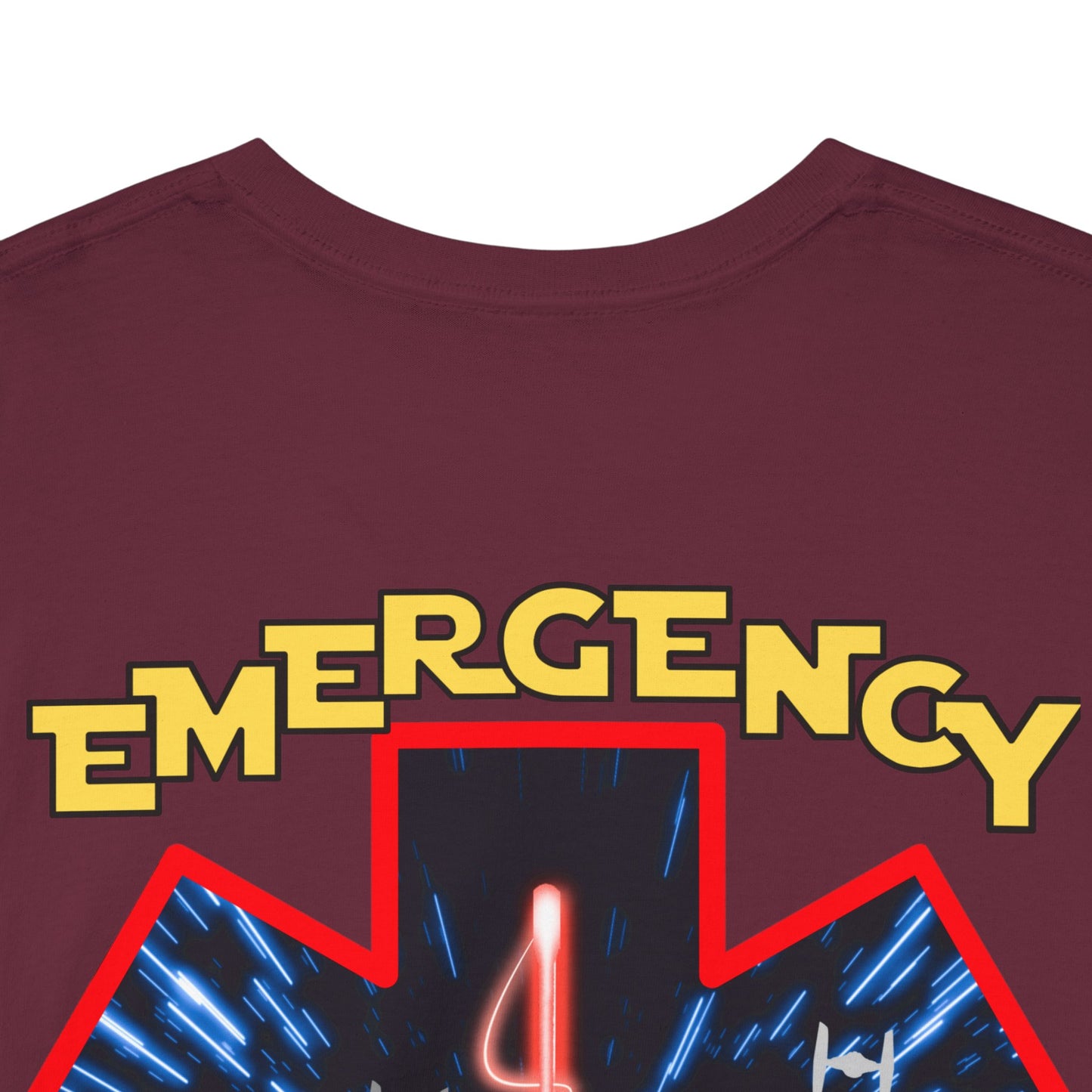 Embrace the dark side galactic Unisex Heavy Cotton Tee