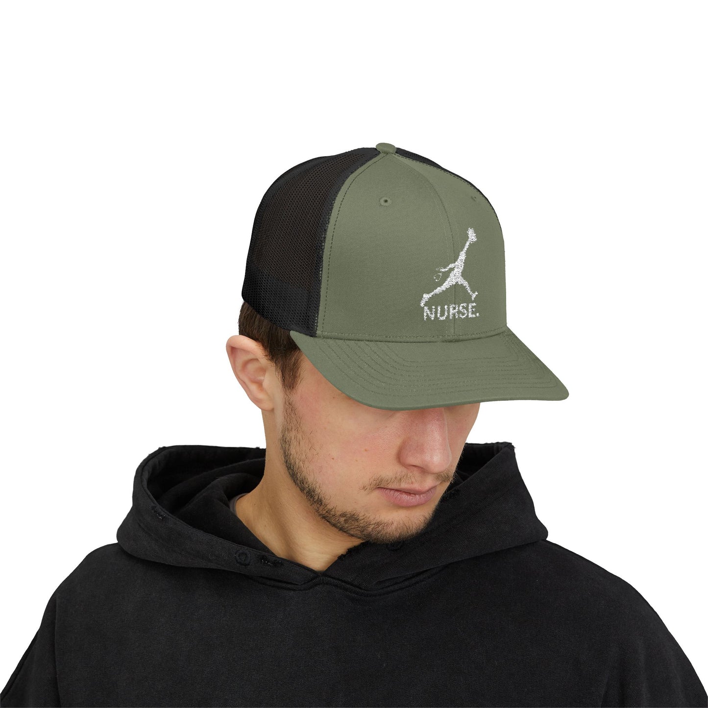 Jumpman nurse gift nurses week sporty nurse, basketball nurse Snapback Trucker Cap