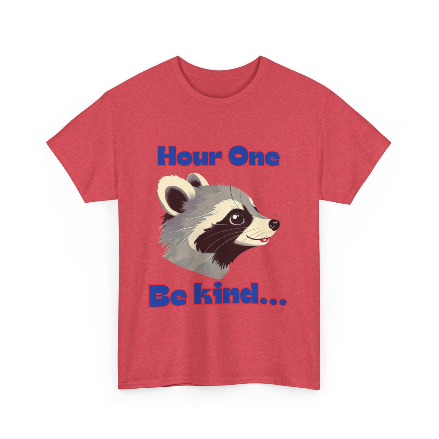 Funny nursing raccoon t shirt Be Kind its a long shift raccoon t-shirt healthcare worker hour one hour twelve before and after tee