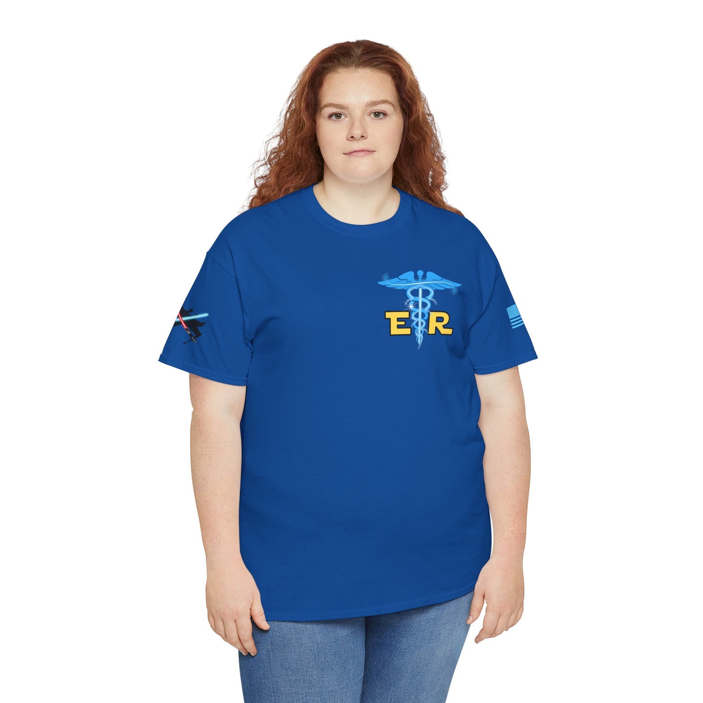Feel the force galactic Unisex Heavy Cotton Tee