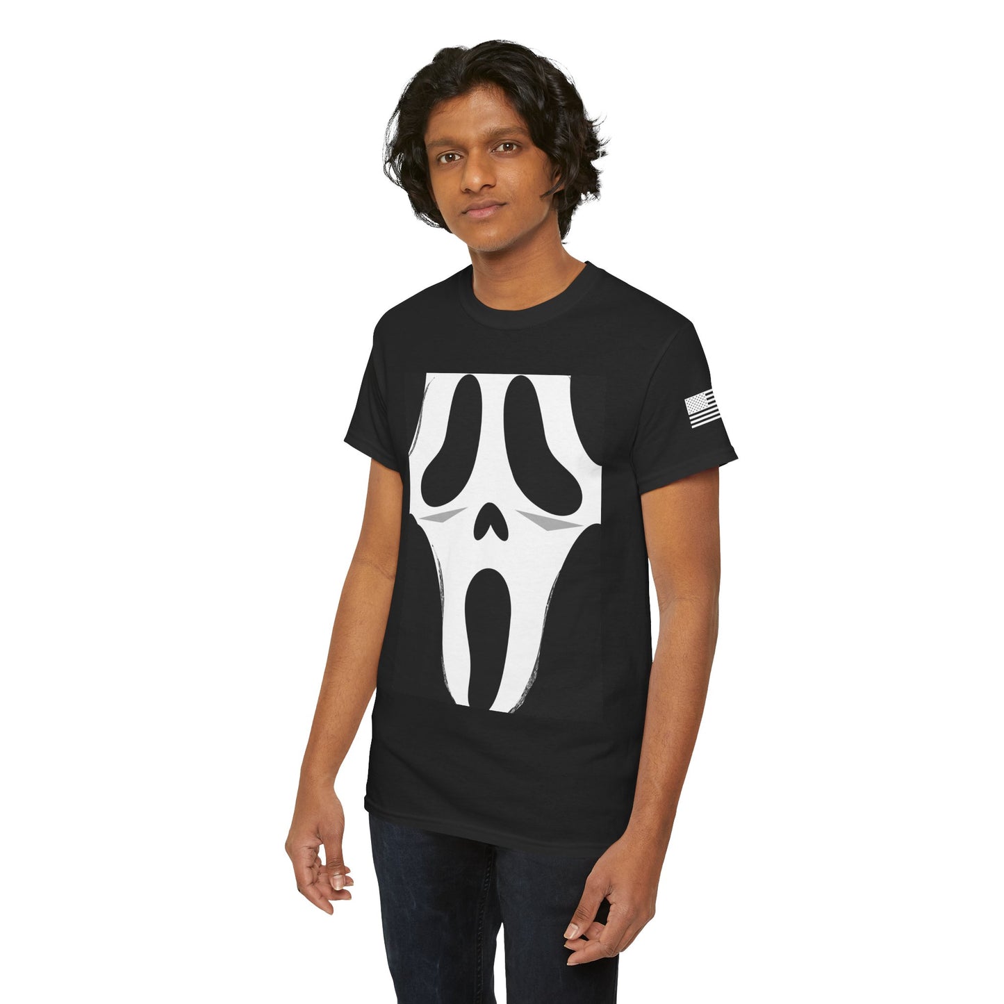 Emergency department ghostface themed ER halloween Unisex Heavy Cotton Tee