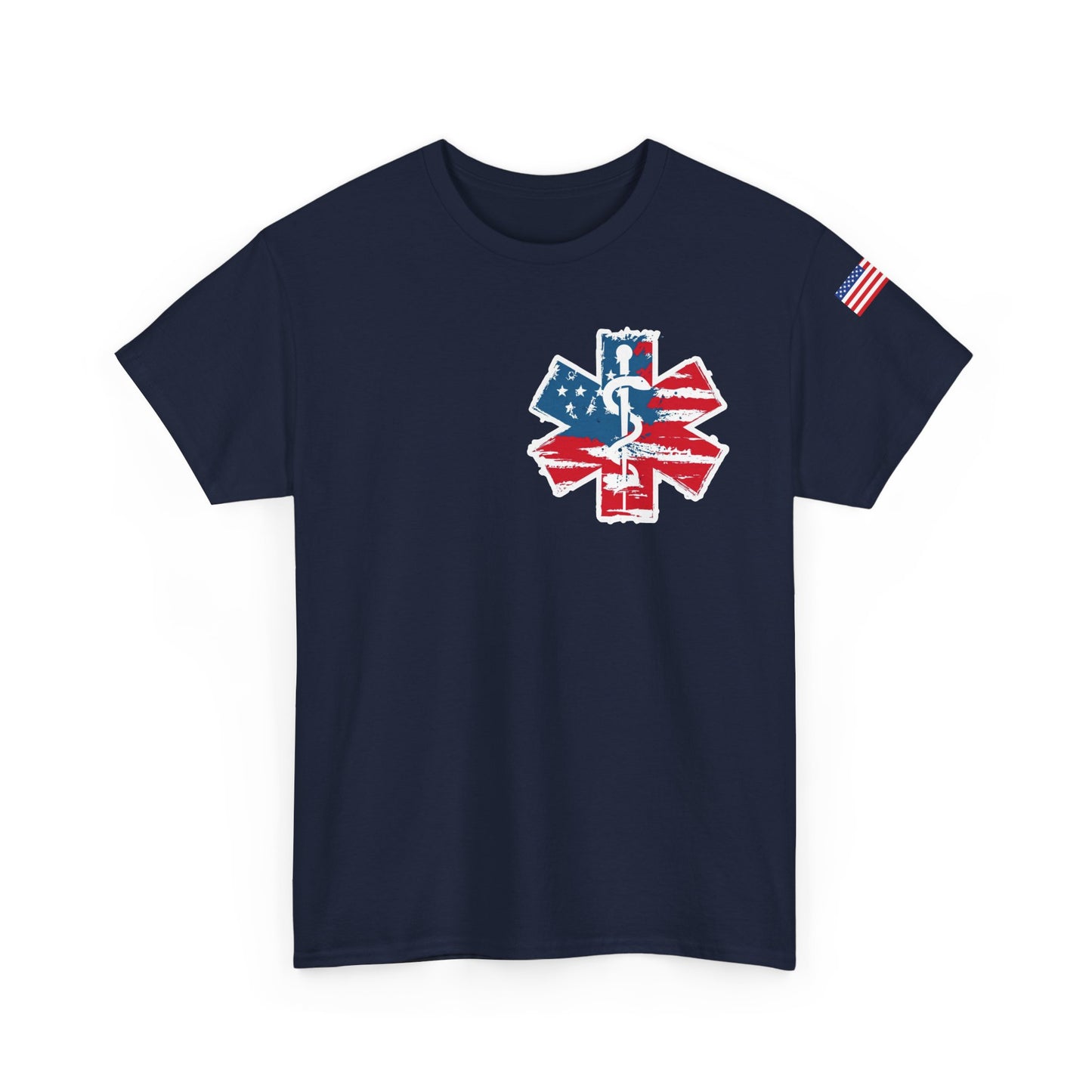Patriotic nursing gift t shirt Unisex Heavy Cotton Tee