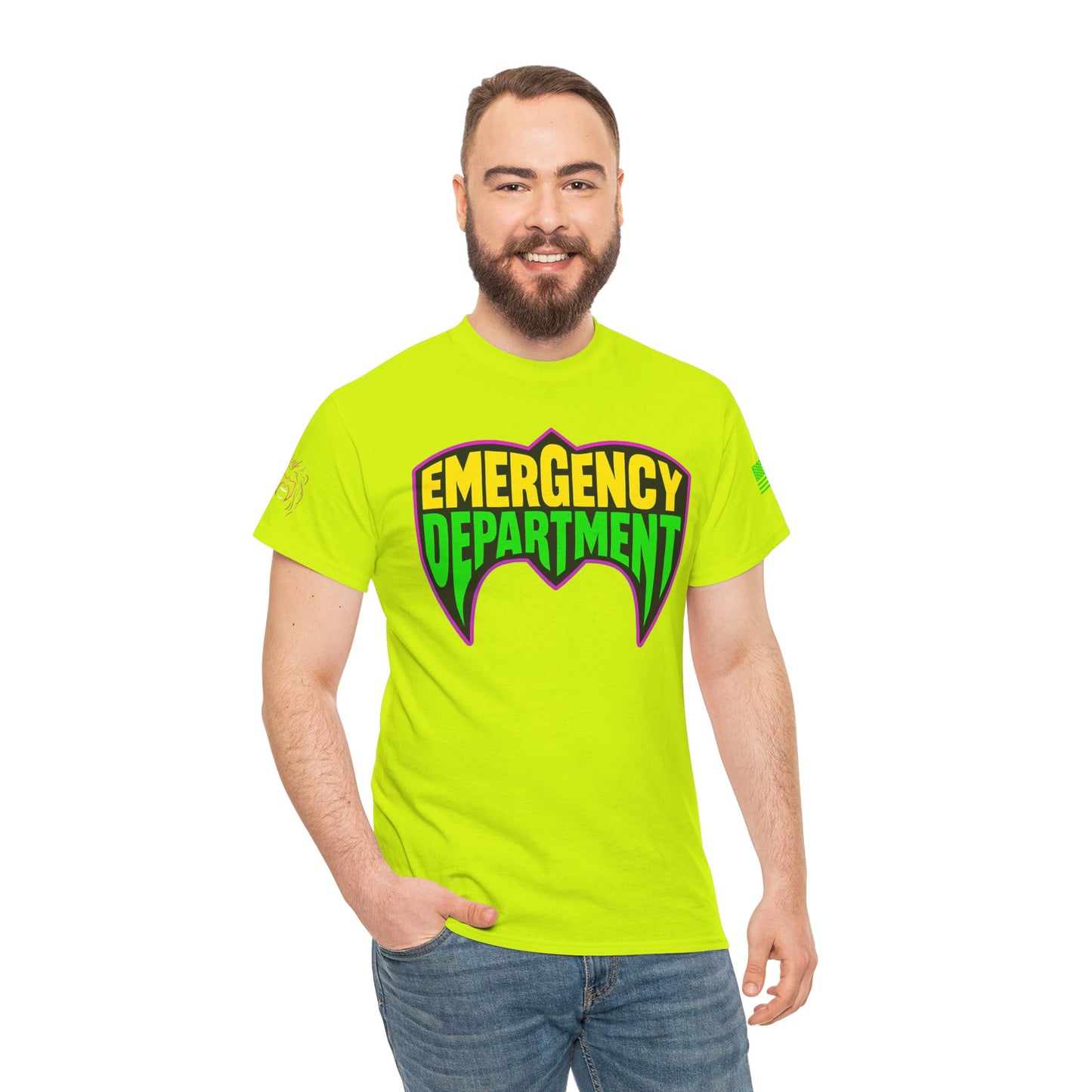 The Ultimate ER tee homage to wrestling legends Unisex Heavy Cotton Tee