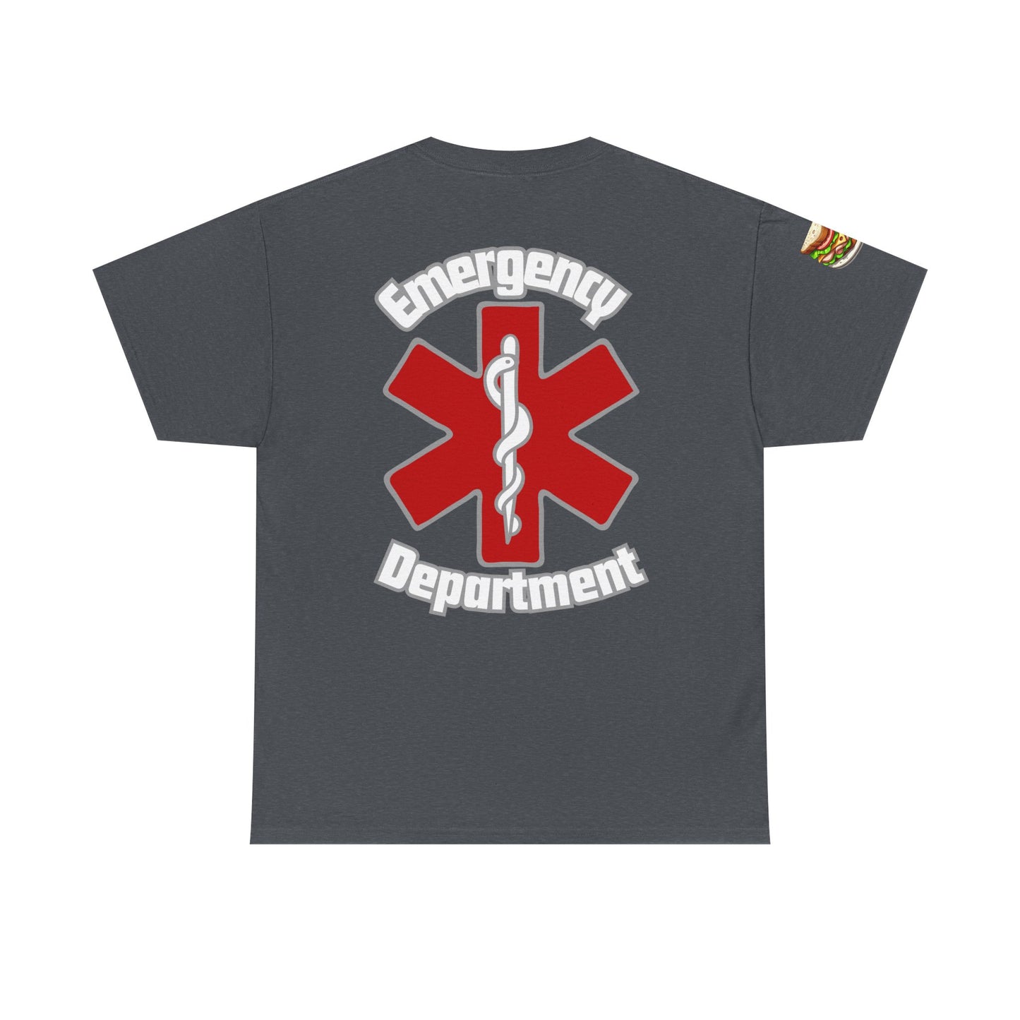 ER humor tee: Hi! Ask me about our turkey sandwiches