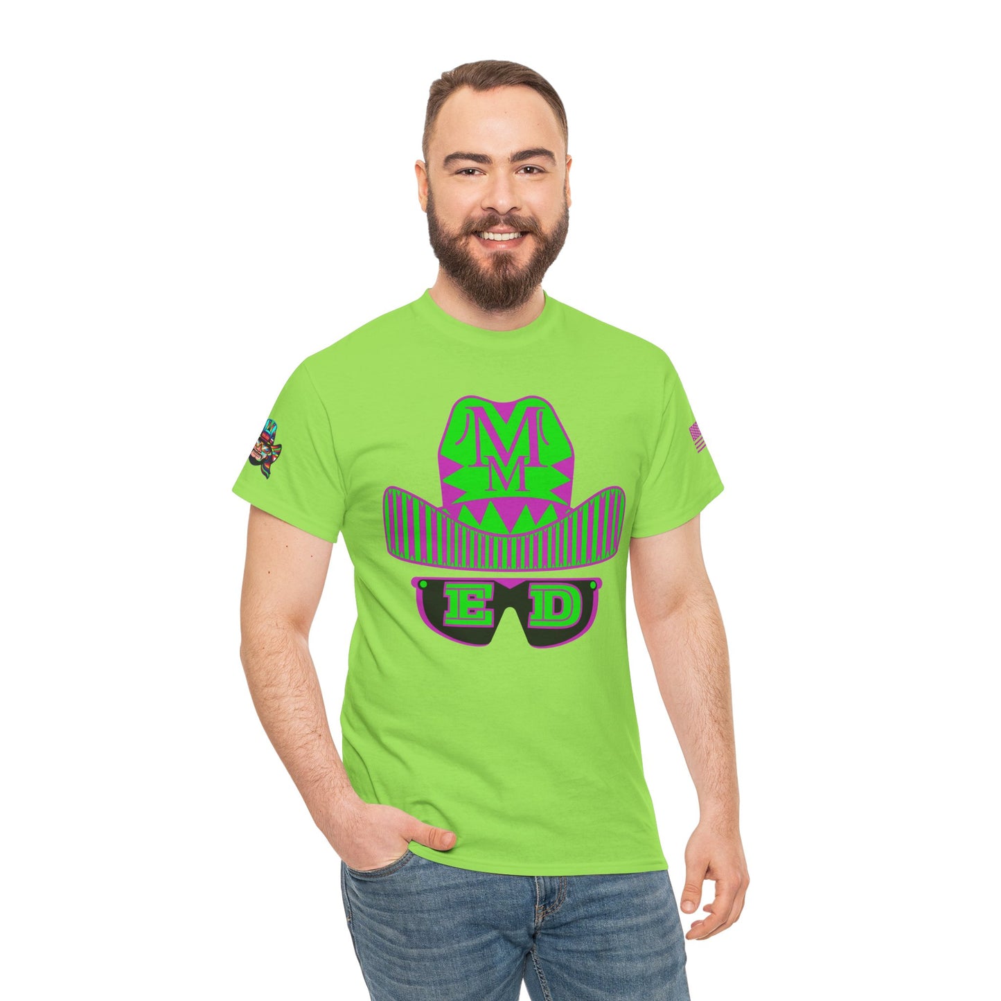 Macho ER wrestling legends tee Unisex Heavy Cotton Tee