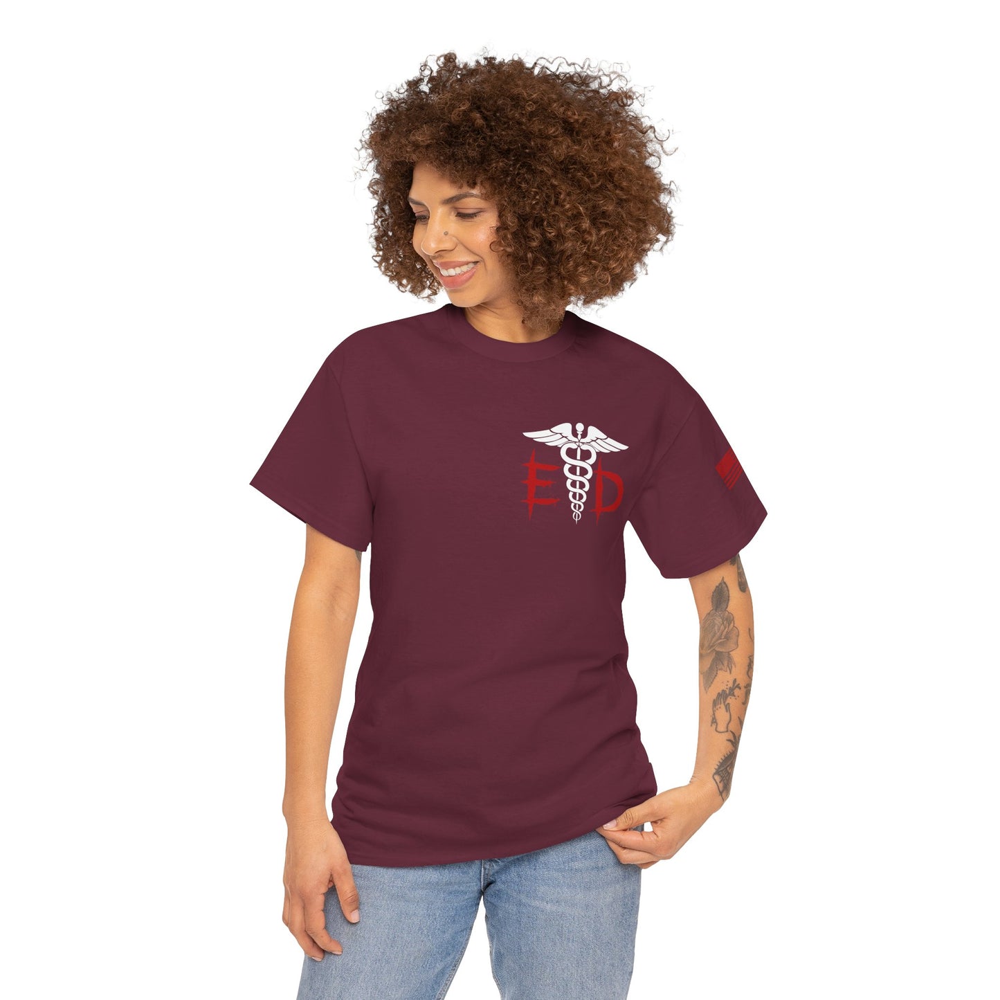 ER halloween clown t shirt Unisex Heavy Cotton Tee