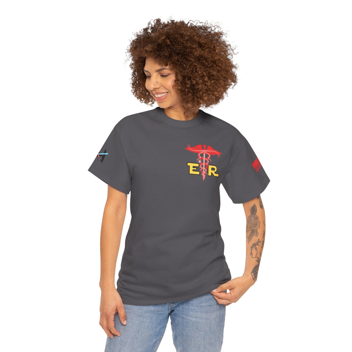Embrace the dark side galactic Unisex Heavy Cotton Tee