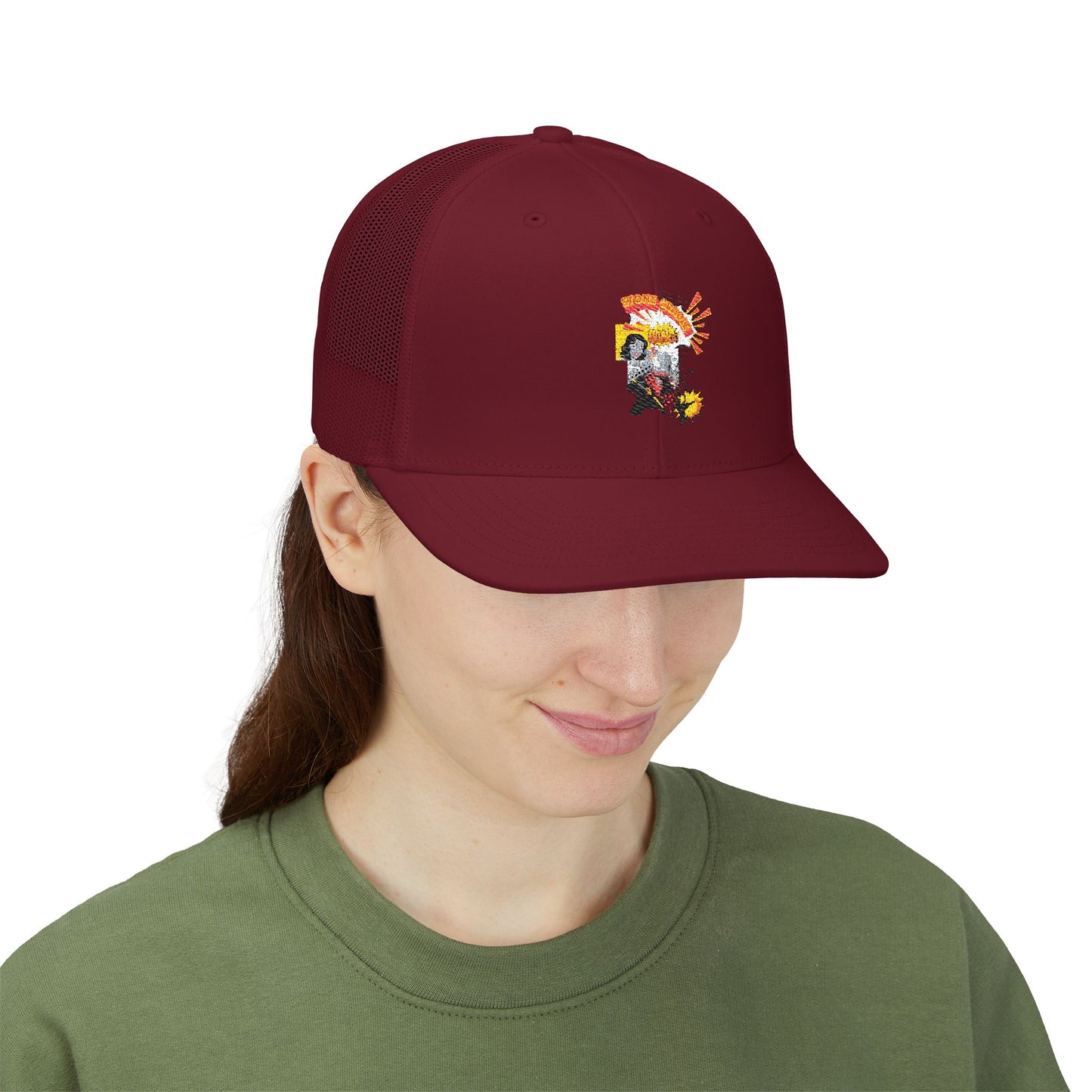 Snapback Trucker Cap (Embroidery) stone cradle