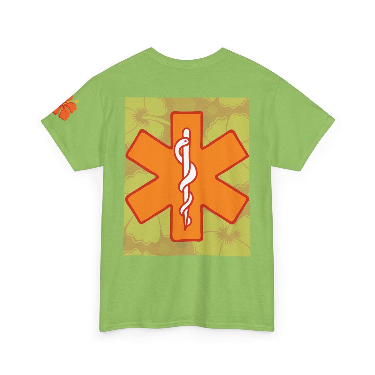 Hawaiian healthcare worker t shirt summer gift for healthcare heroes Unisex Heavy Cotton Tee