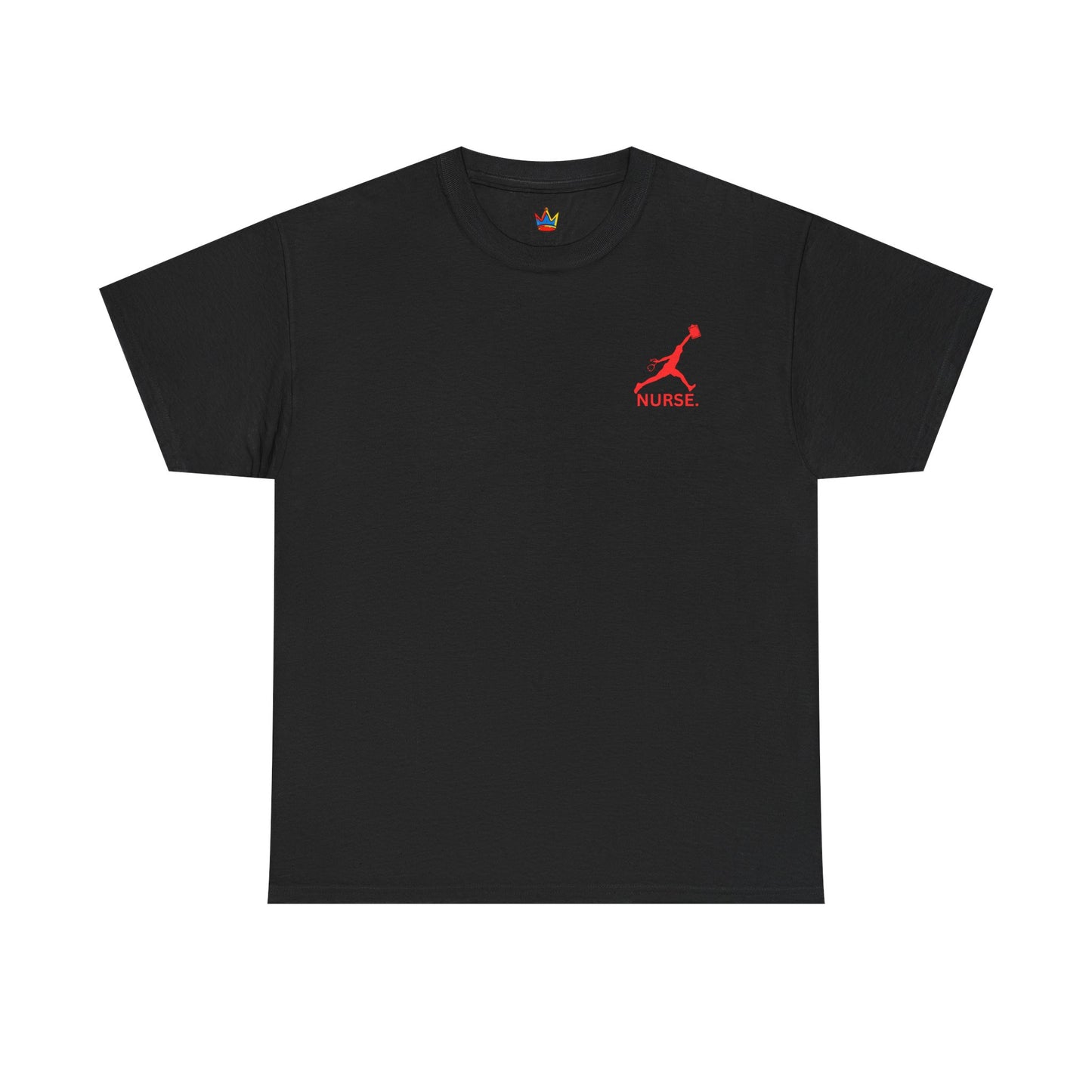 Nursing jumpman t shirt gift nurses week sporty nurse gift Unisex Heavy Cotton Tee