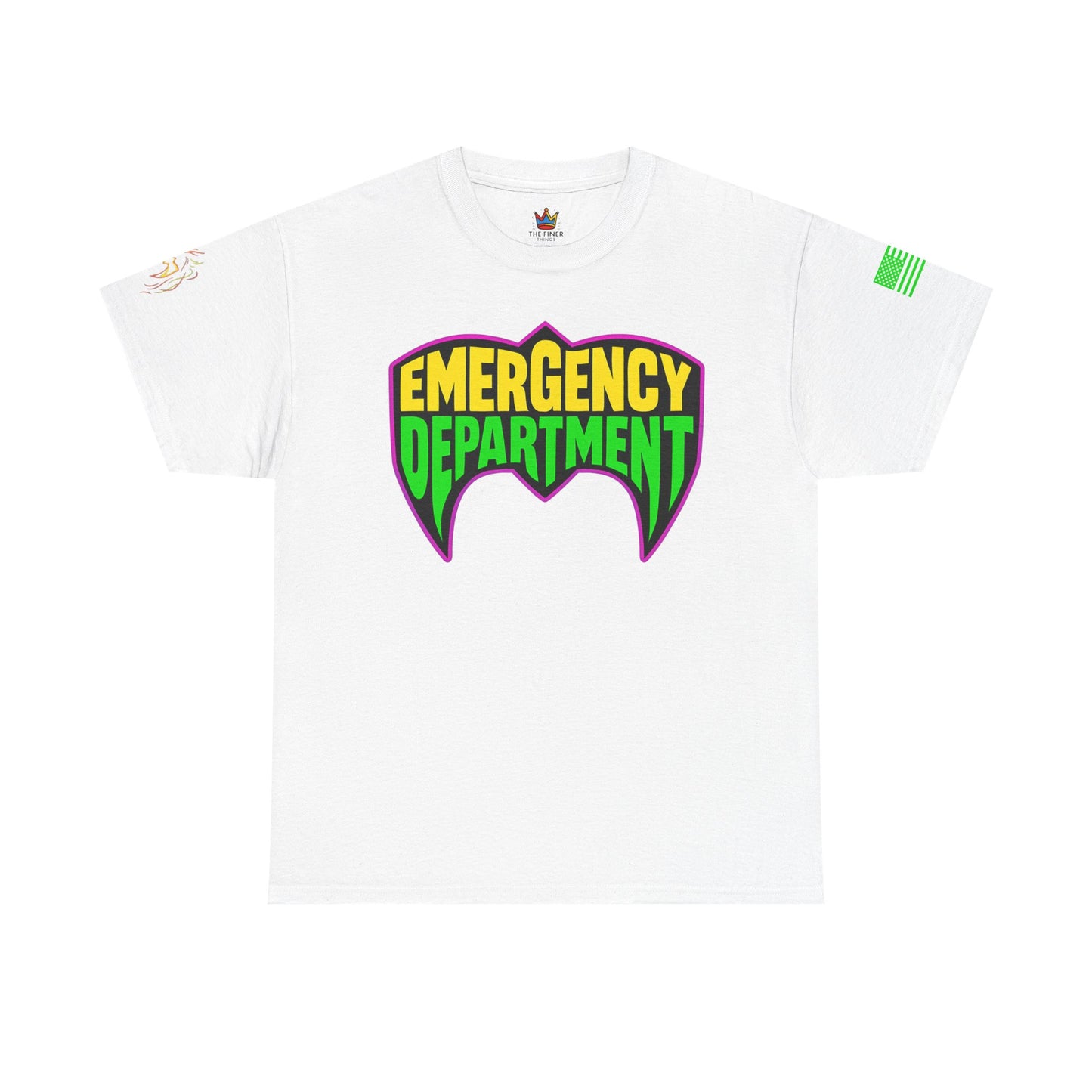 The Ultimate ER tee homage to wrestling legends Unisex Heavy Cotton Tee