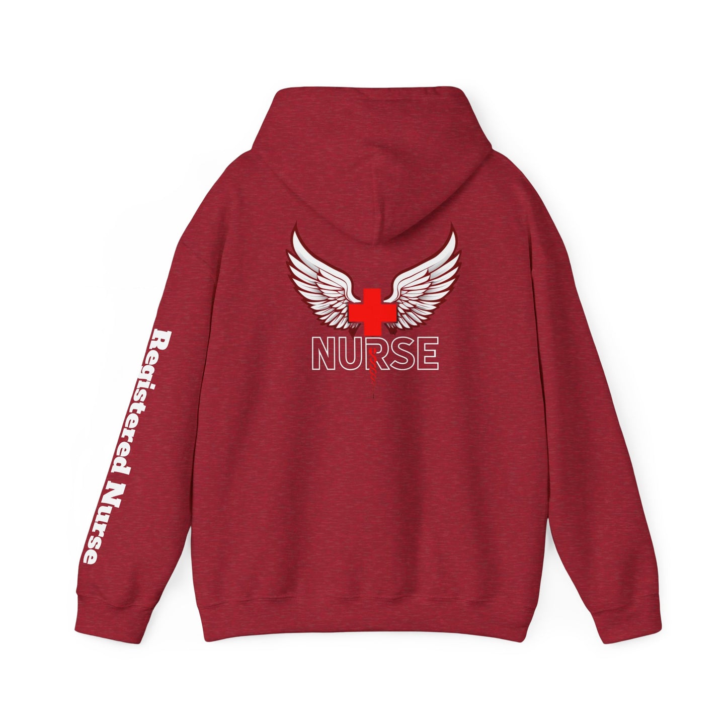 Nurse angel wings hoodie