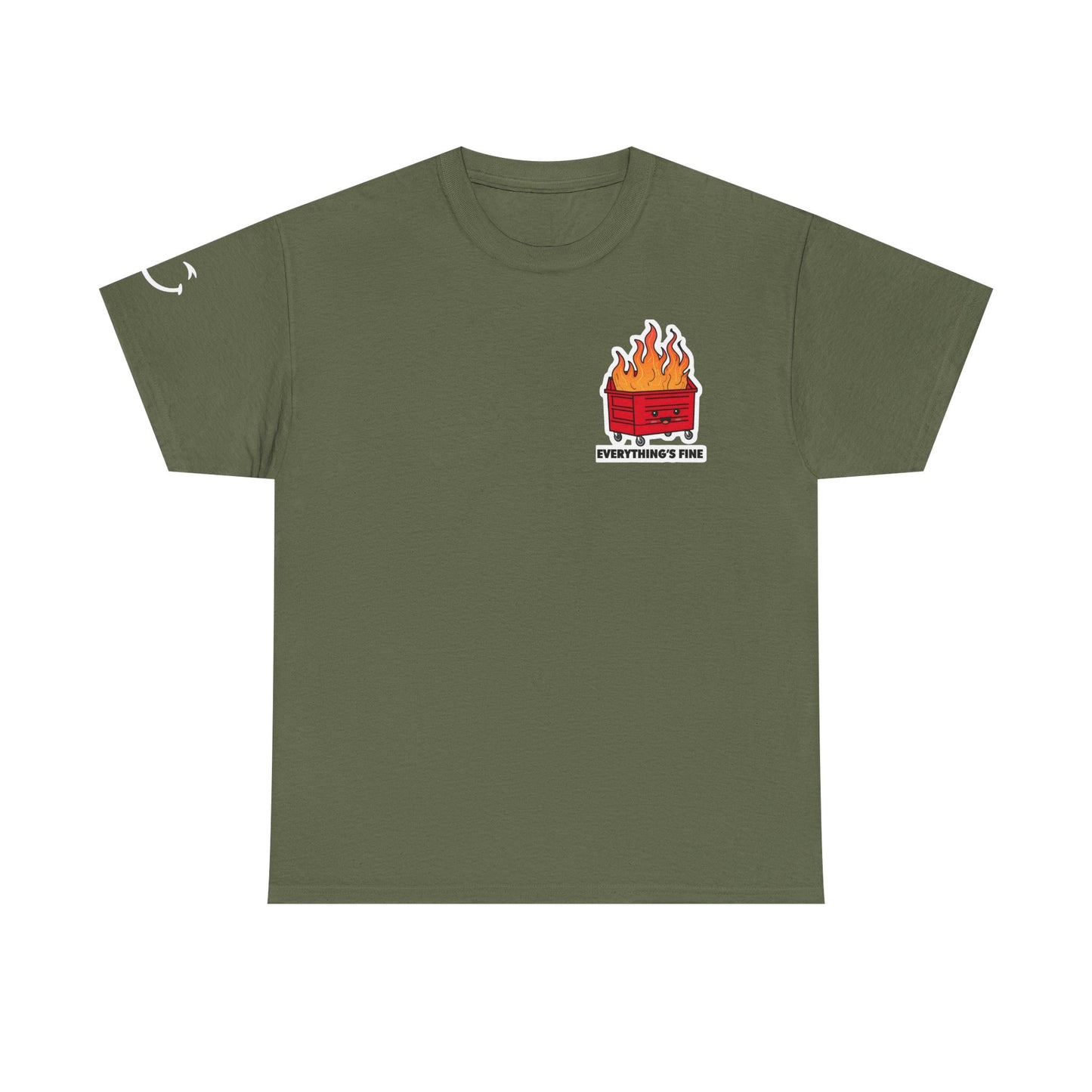ER Humor Dumpster Fire Tee