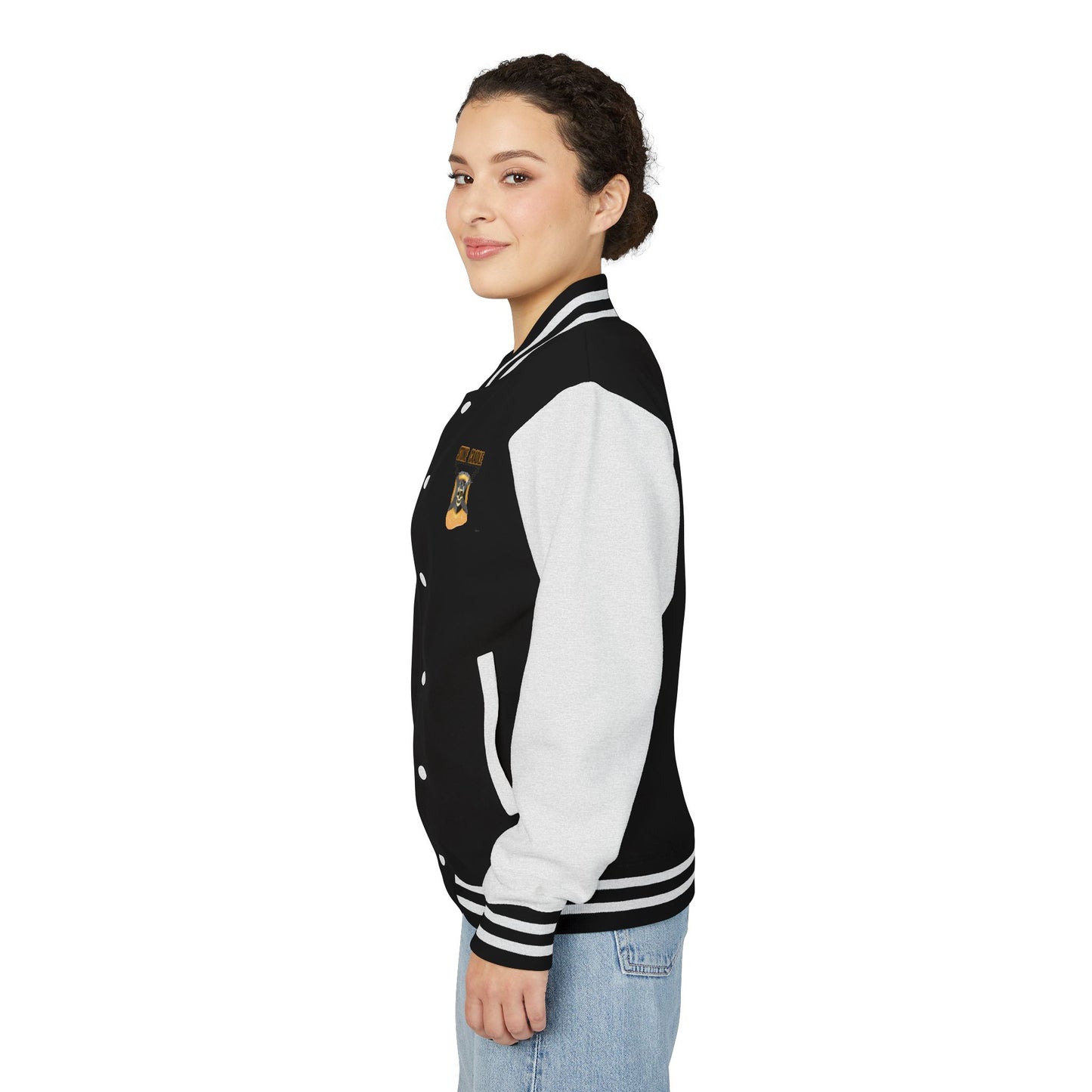 Unisex Heavyweight Letterman Jacket (Stone Cradle)