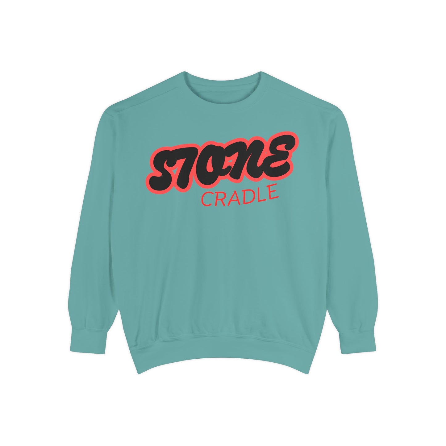 Unisex Garment-Dyed stone cradle sweat shirt