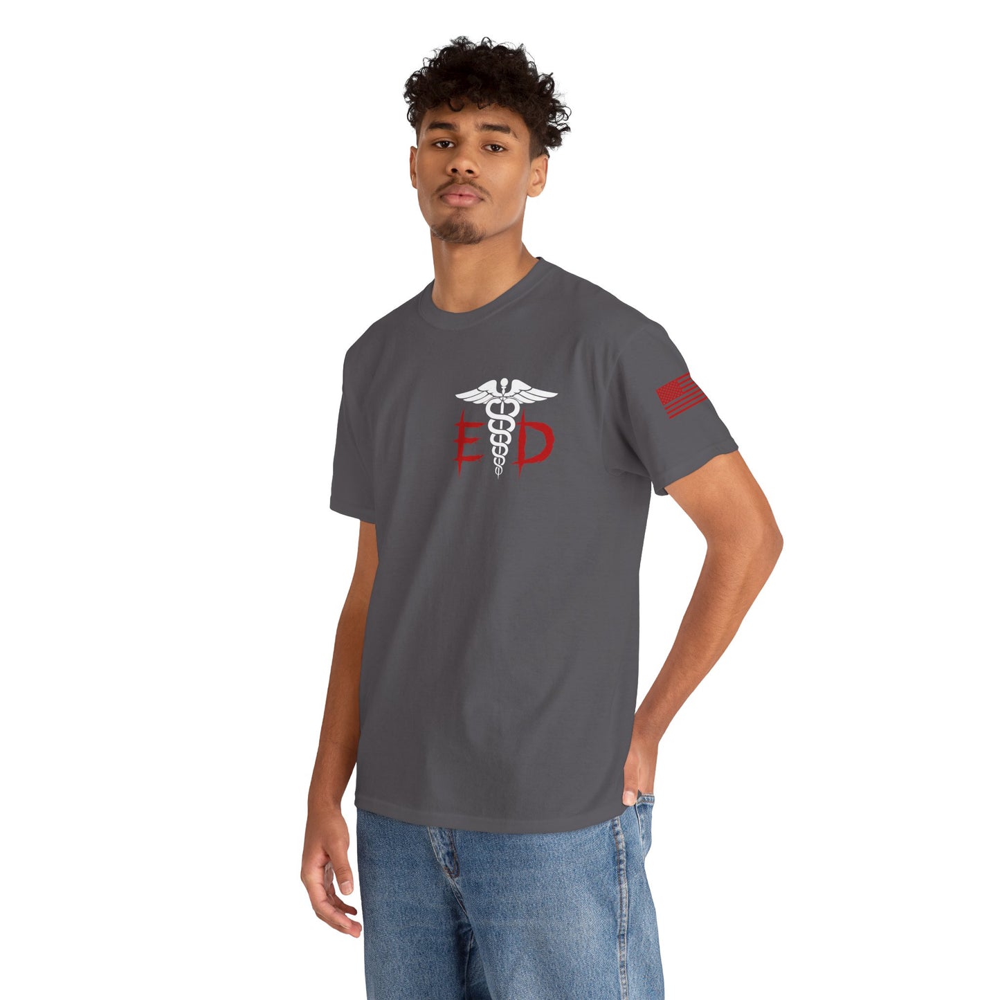 ER halloween clown t shirt Unisex Heavy Cotton Tee