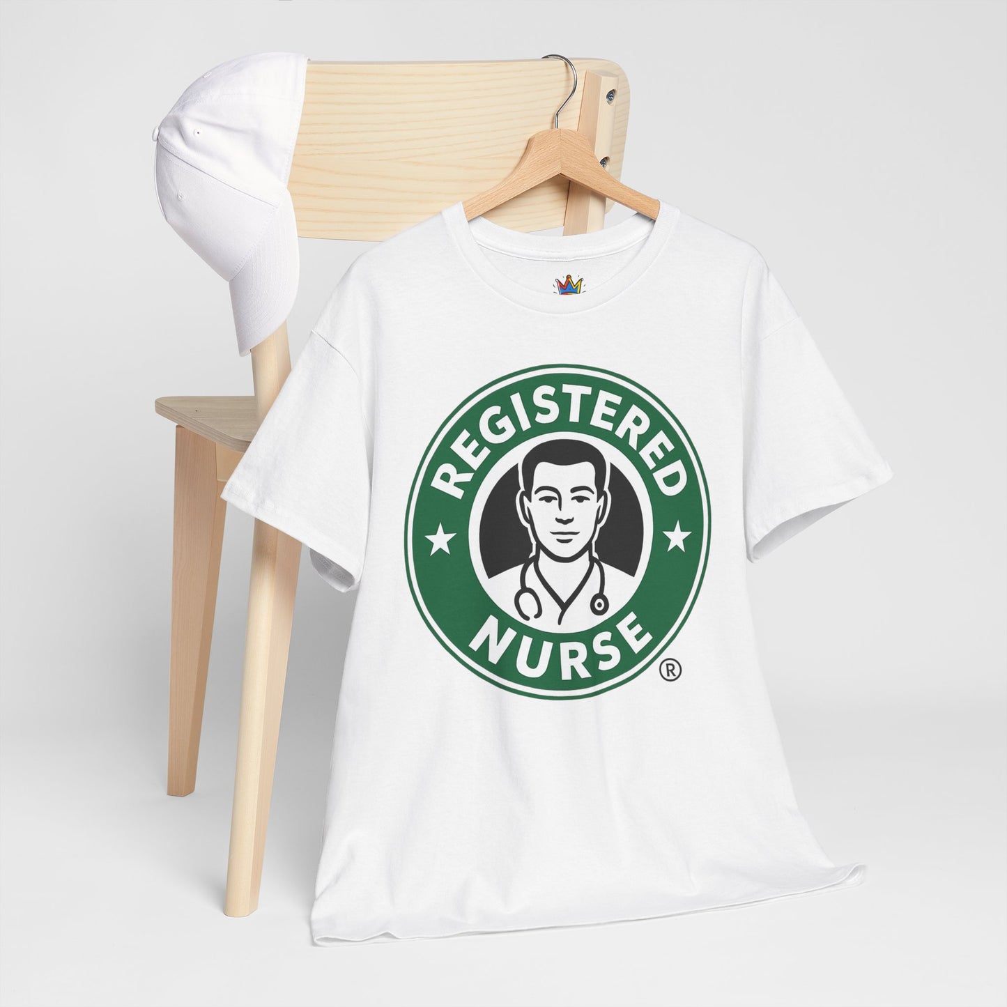 Star nurse t shirt gift Unisex Heavy Cotton Tee