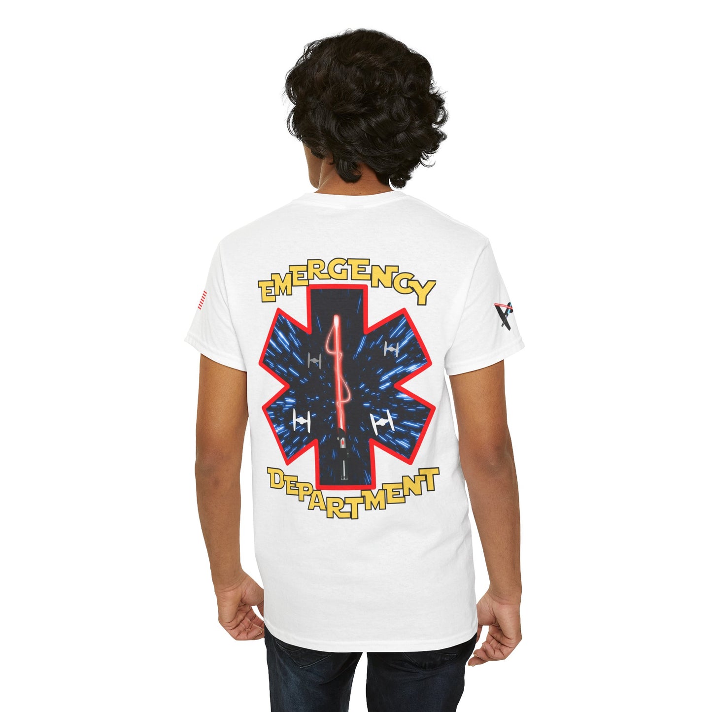 Embrace the dark side galactic Unisex Heavy Cotton Tee