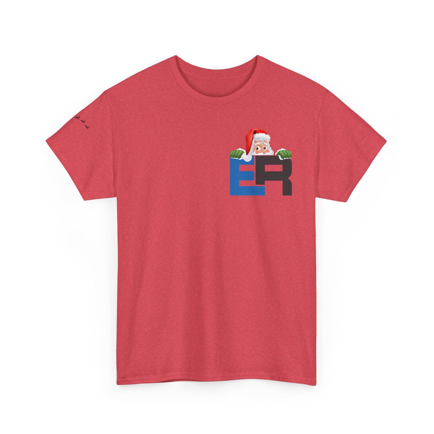 Emergency Room Christmas Unisex Tee - Santa Snowflakes Holiday Cheer Shirt, ER Nurse Doctor Gift, Xmas Medical Staff Apparel, Holiday Season