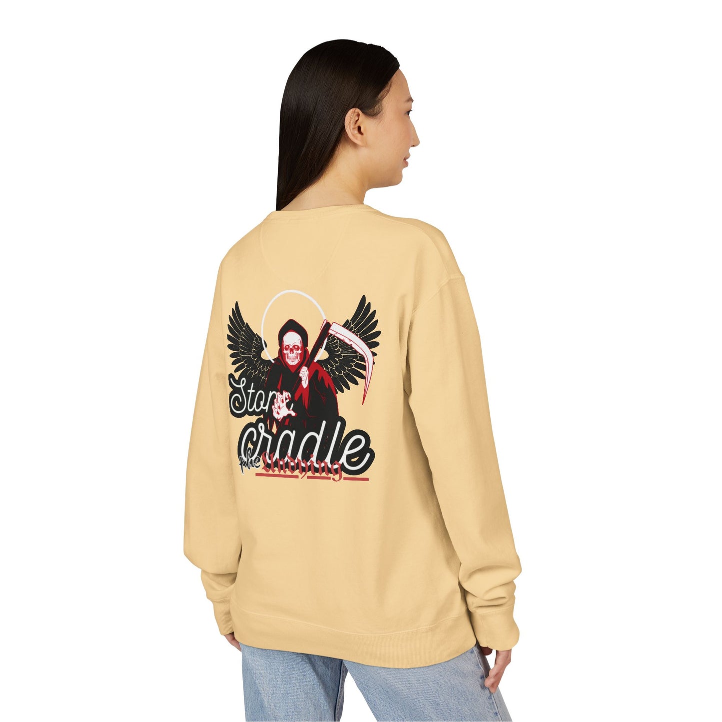 Crewneck Sweatshirt stone cradle (the undying) collection