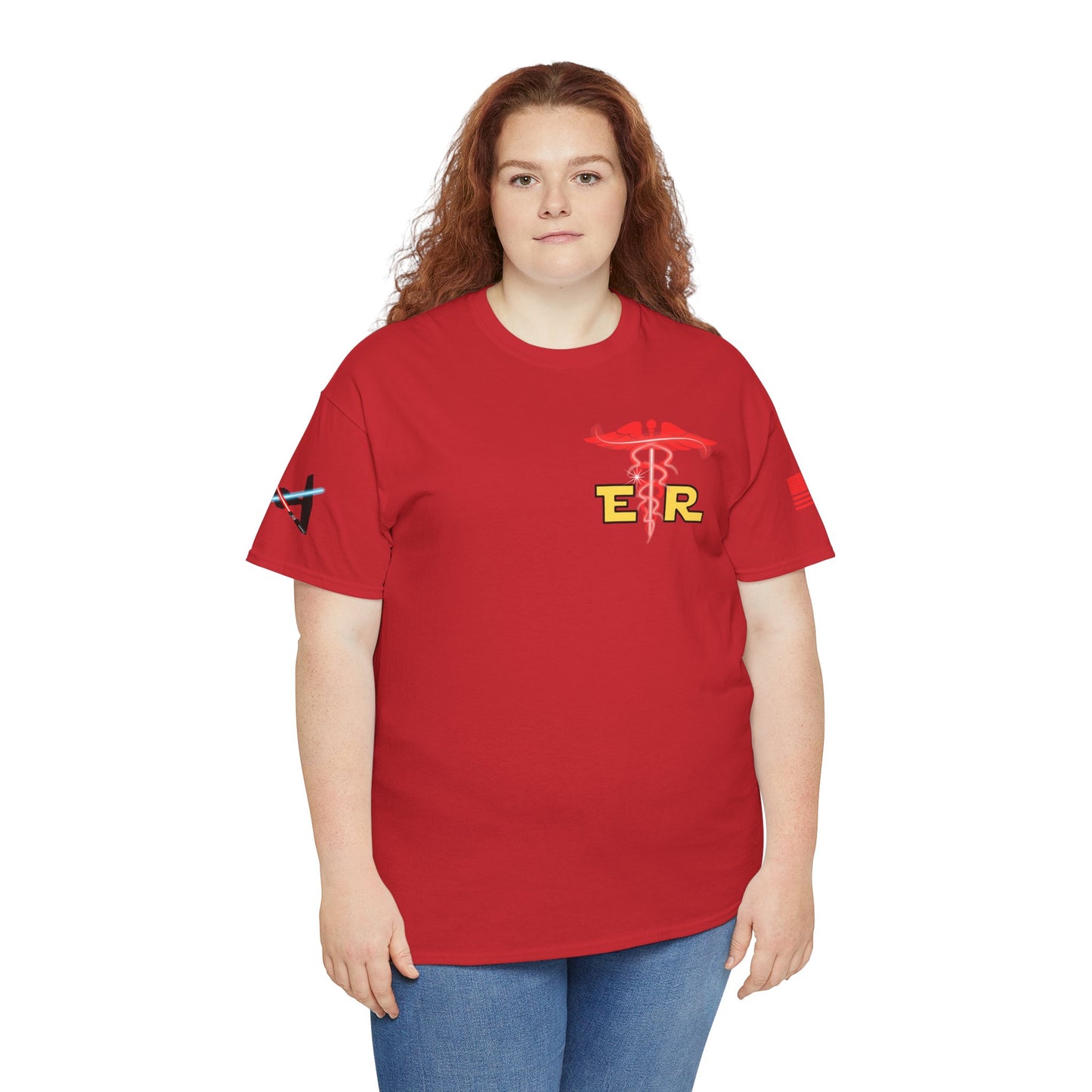 Embrace the dark side galactic Unisex Heavy Cotton Tee