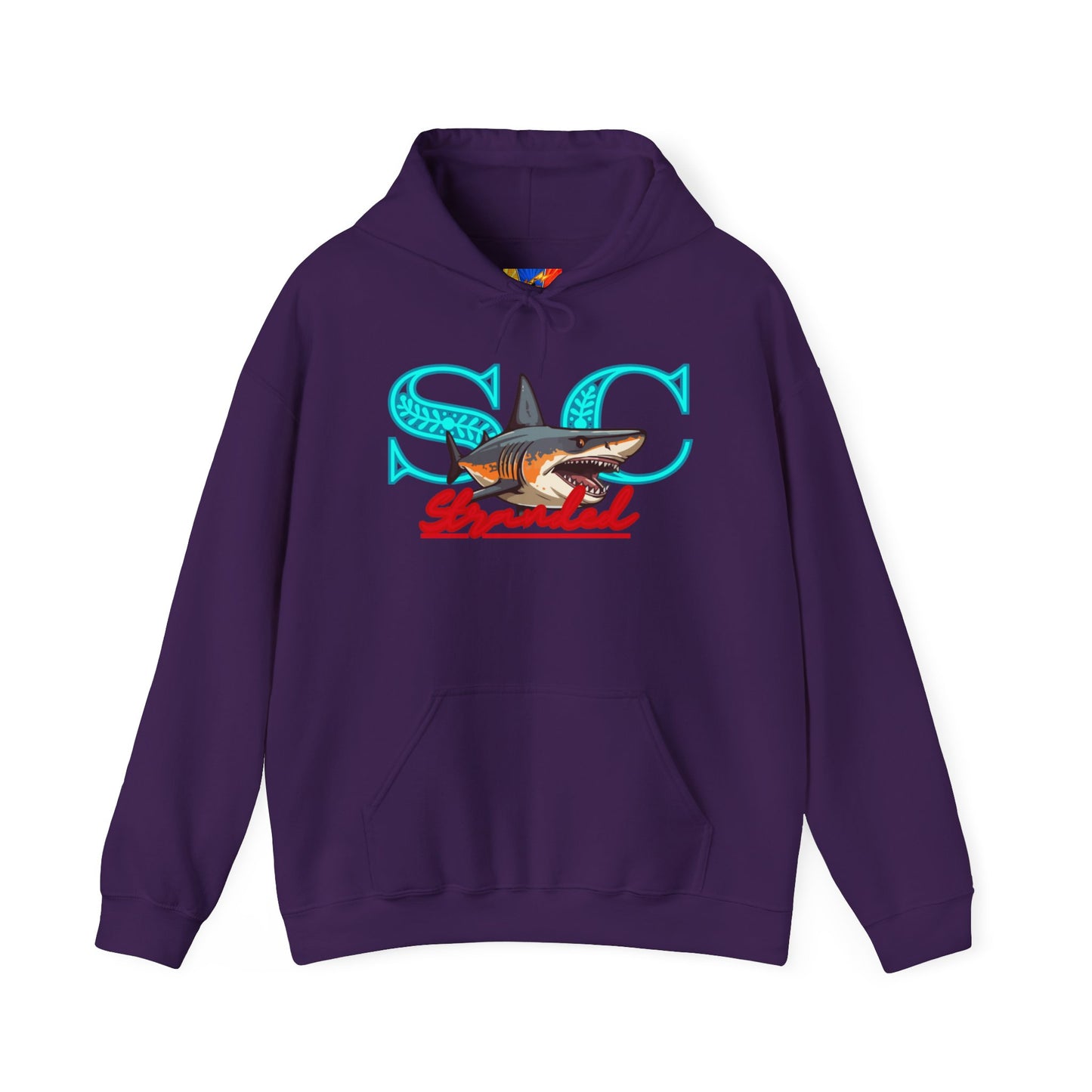 Hooded sweat shirt (stone cradle) stranded line