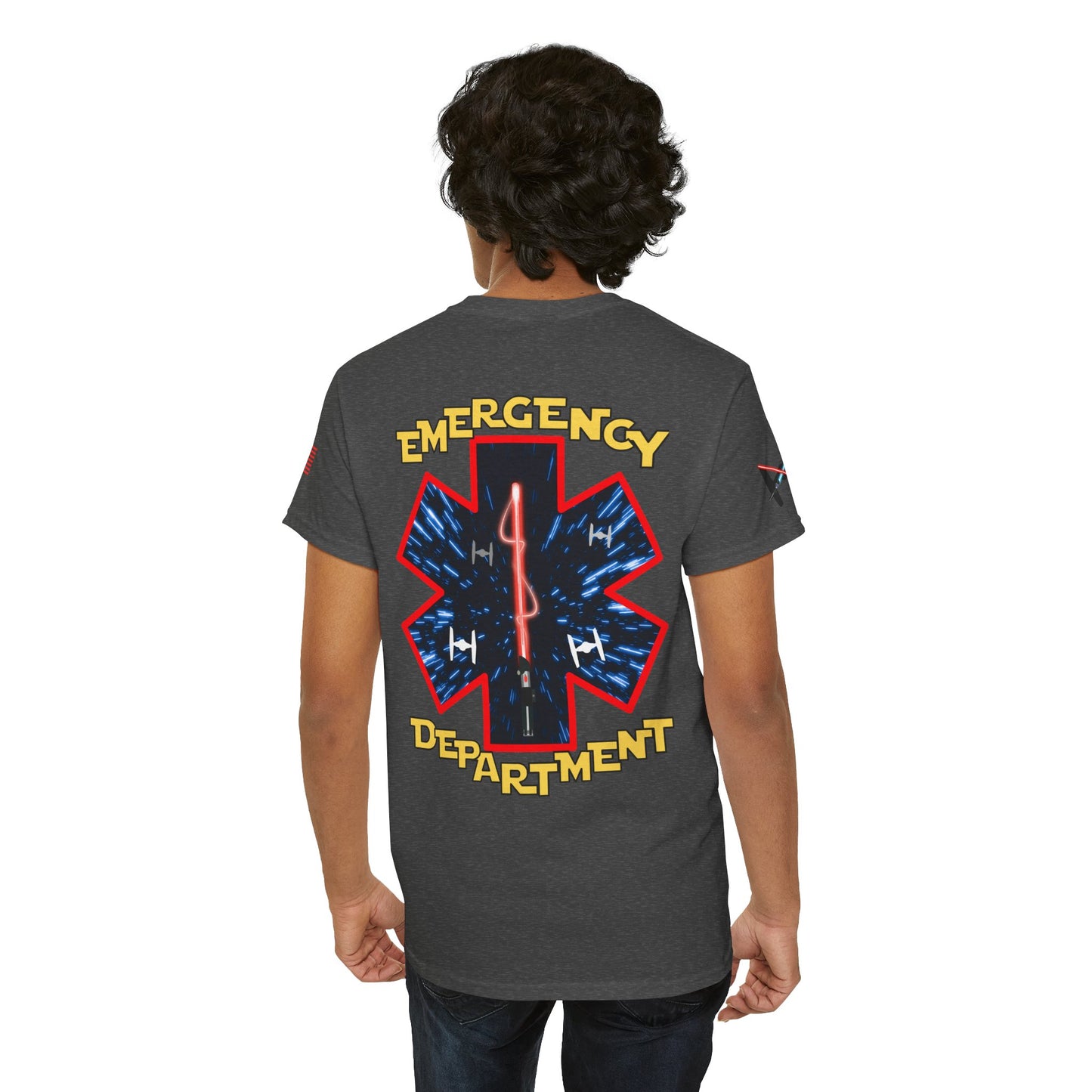 Embrace the dark side galactic Unisex Heavy Cotton Tee