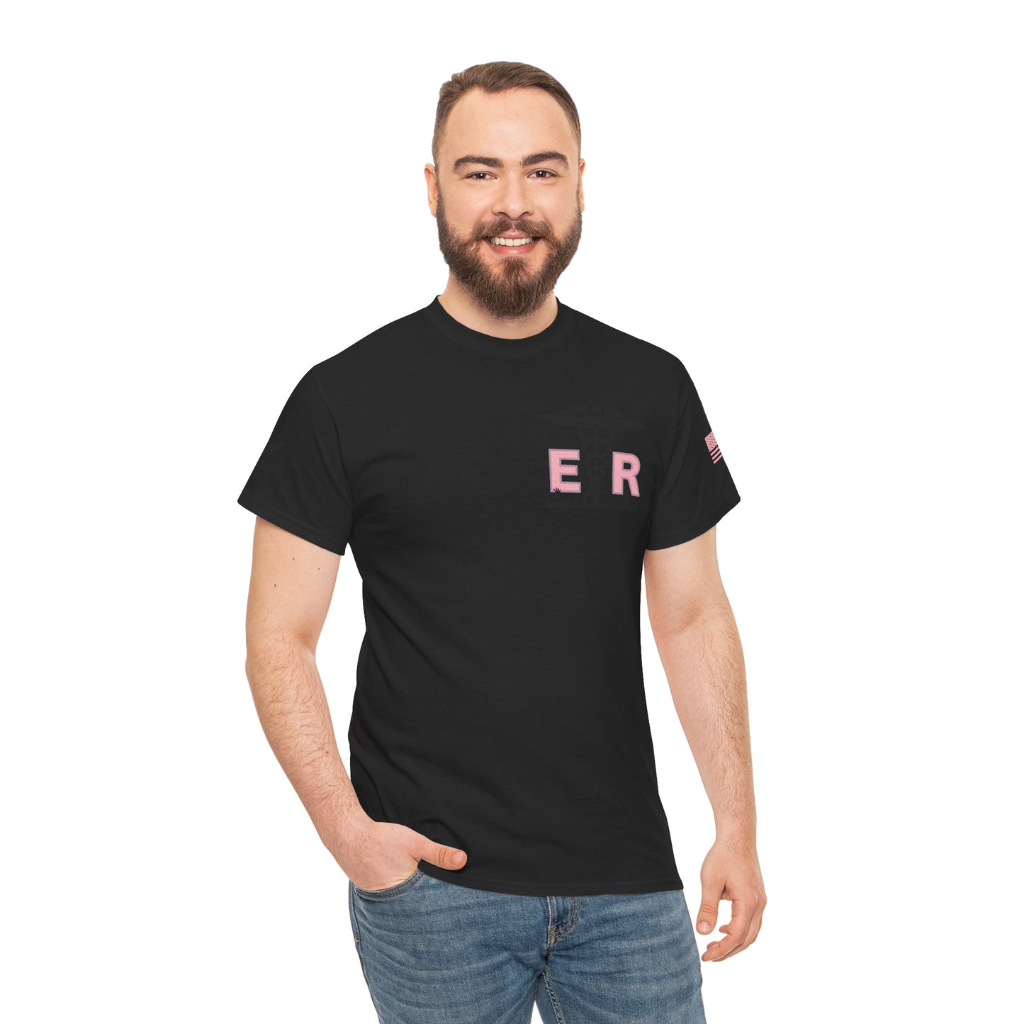 ER Halloween strawberry moon Night of the Living Dead t shirt Unisex Heavy Cotton Tee
