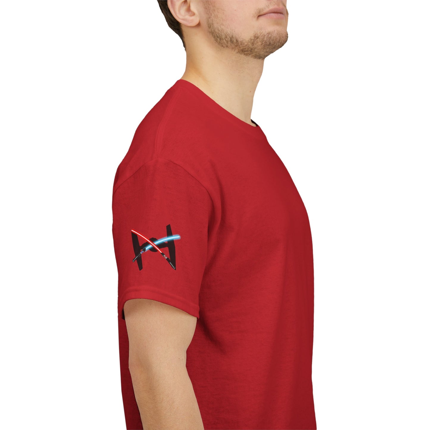 Embrace the dark side galactic Unisex Heavy Cotton Tee