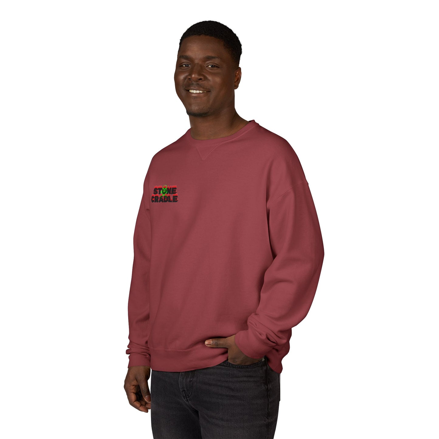 Crewneck Sweatshirt stone cradle (the undying) collection