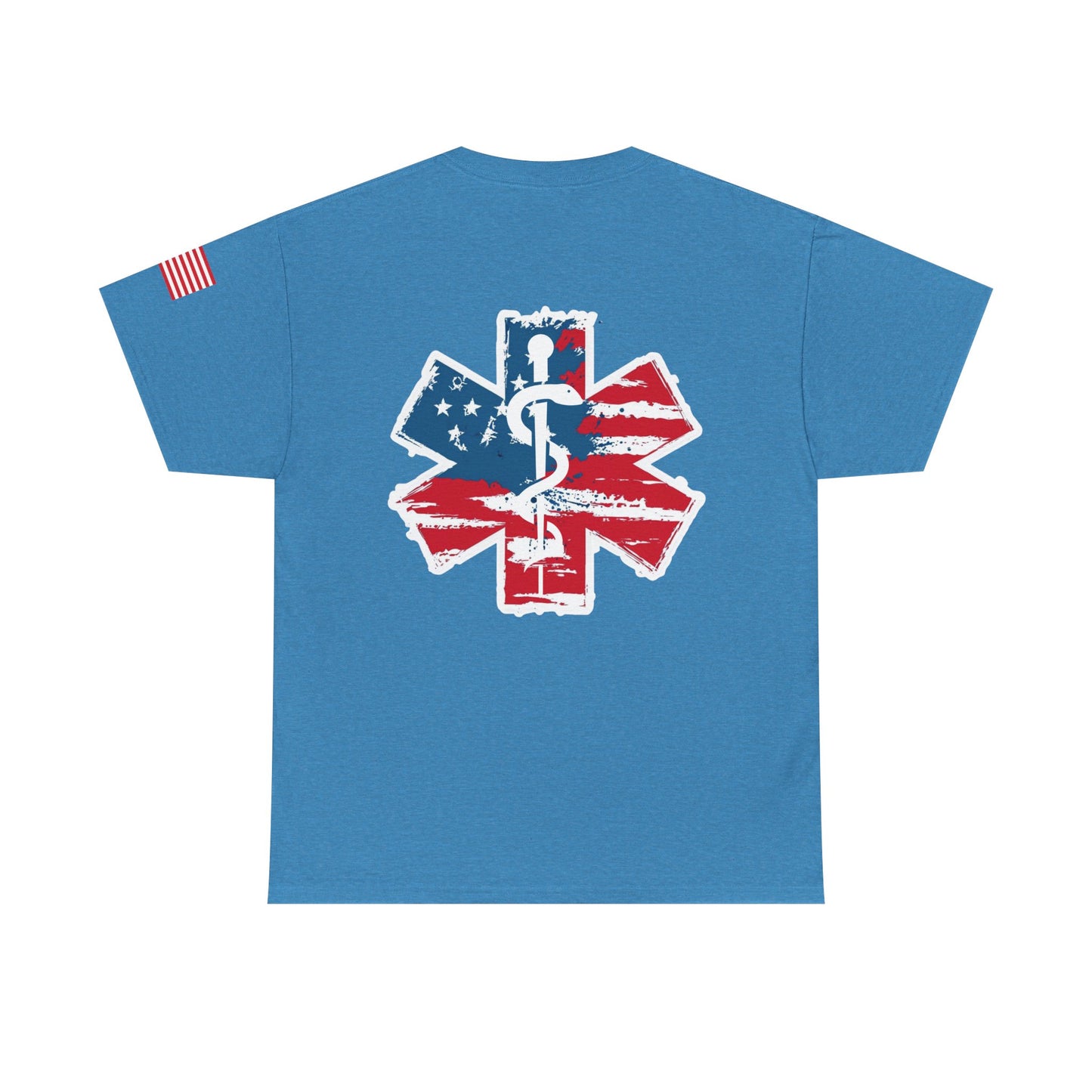 Patriotic healthcare worker t shirt Independence Day gift for healthcare worker Unisex Heavy Cotton Tee